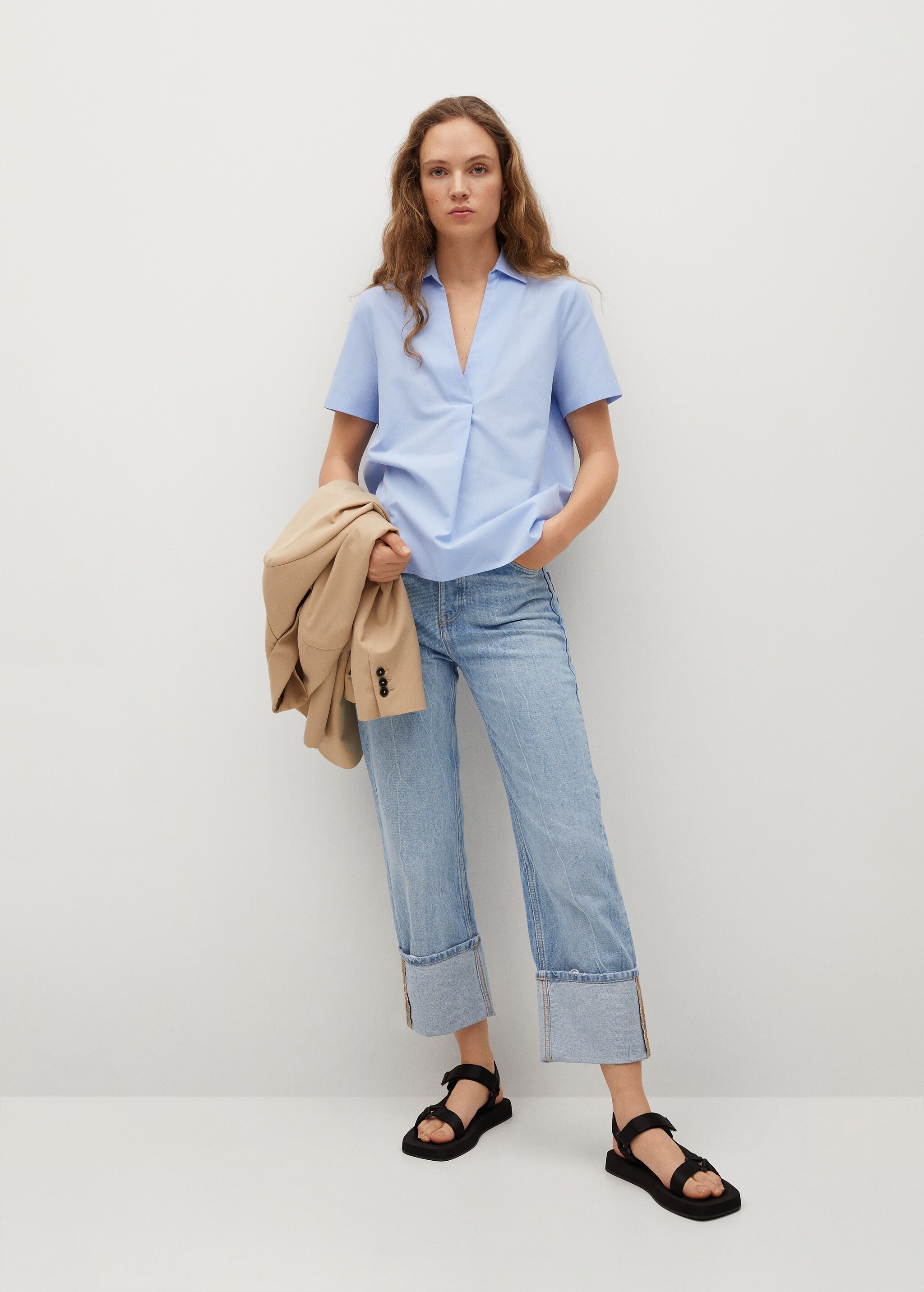 Organic cotton shirt - General plane