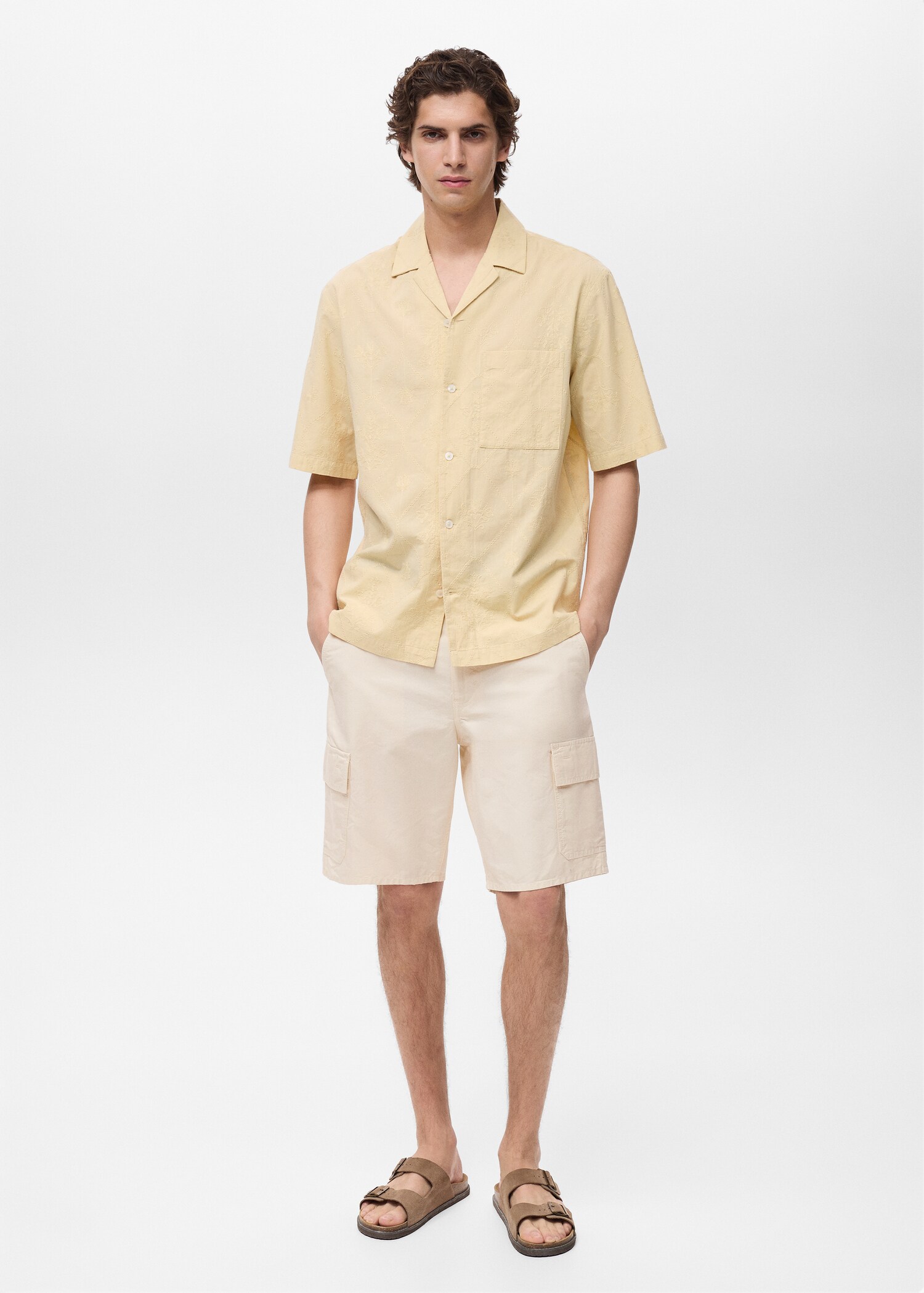 Cargo Bermuda shorts - General plane