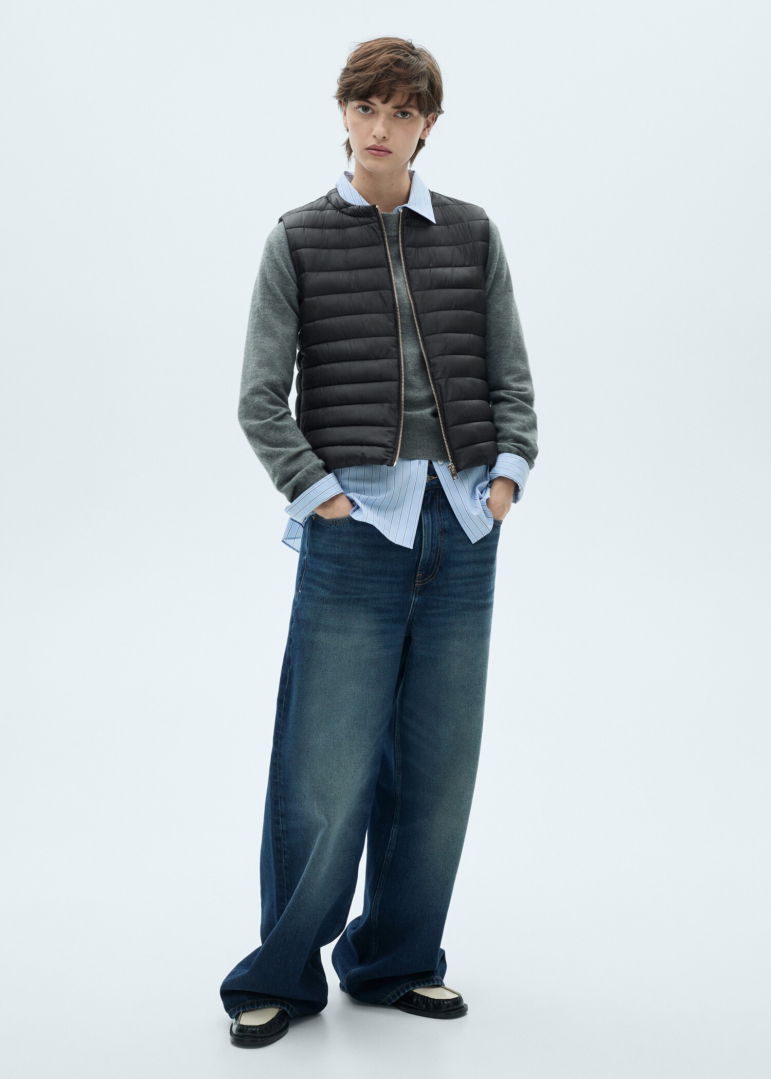 Prošívaná vesta - Celkový náhled