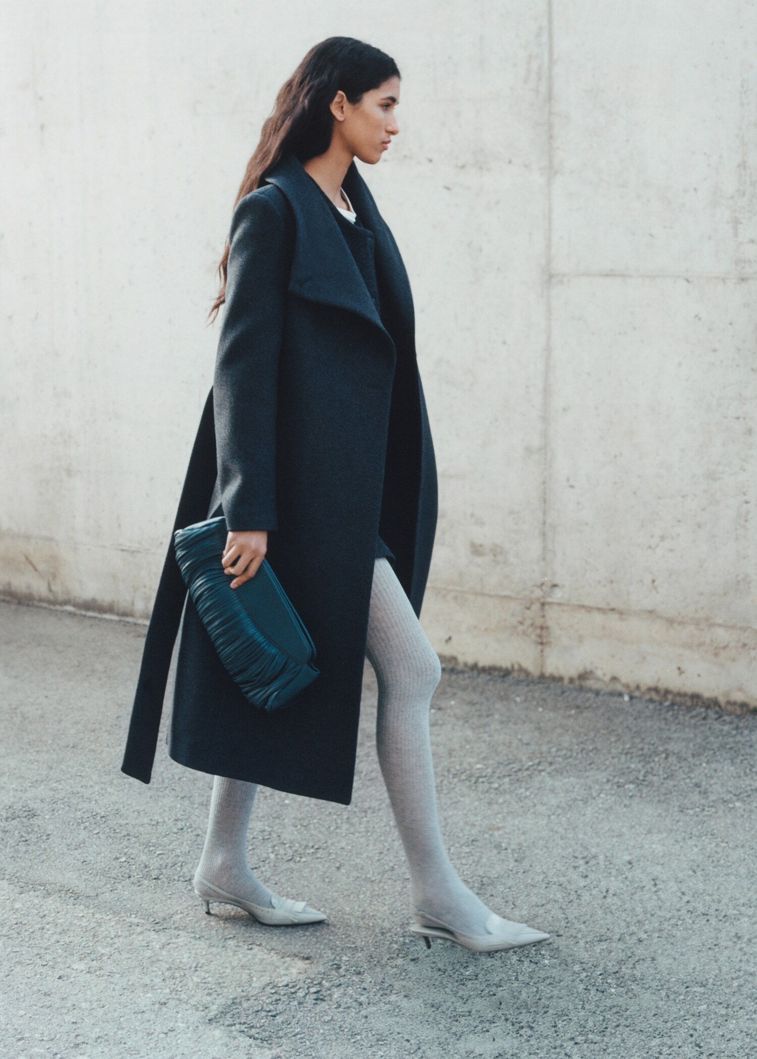 Leather handbag - General plane