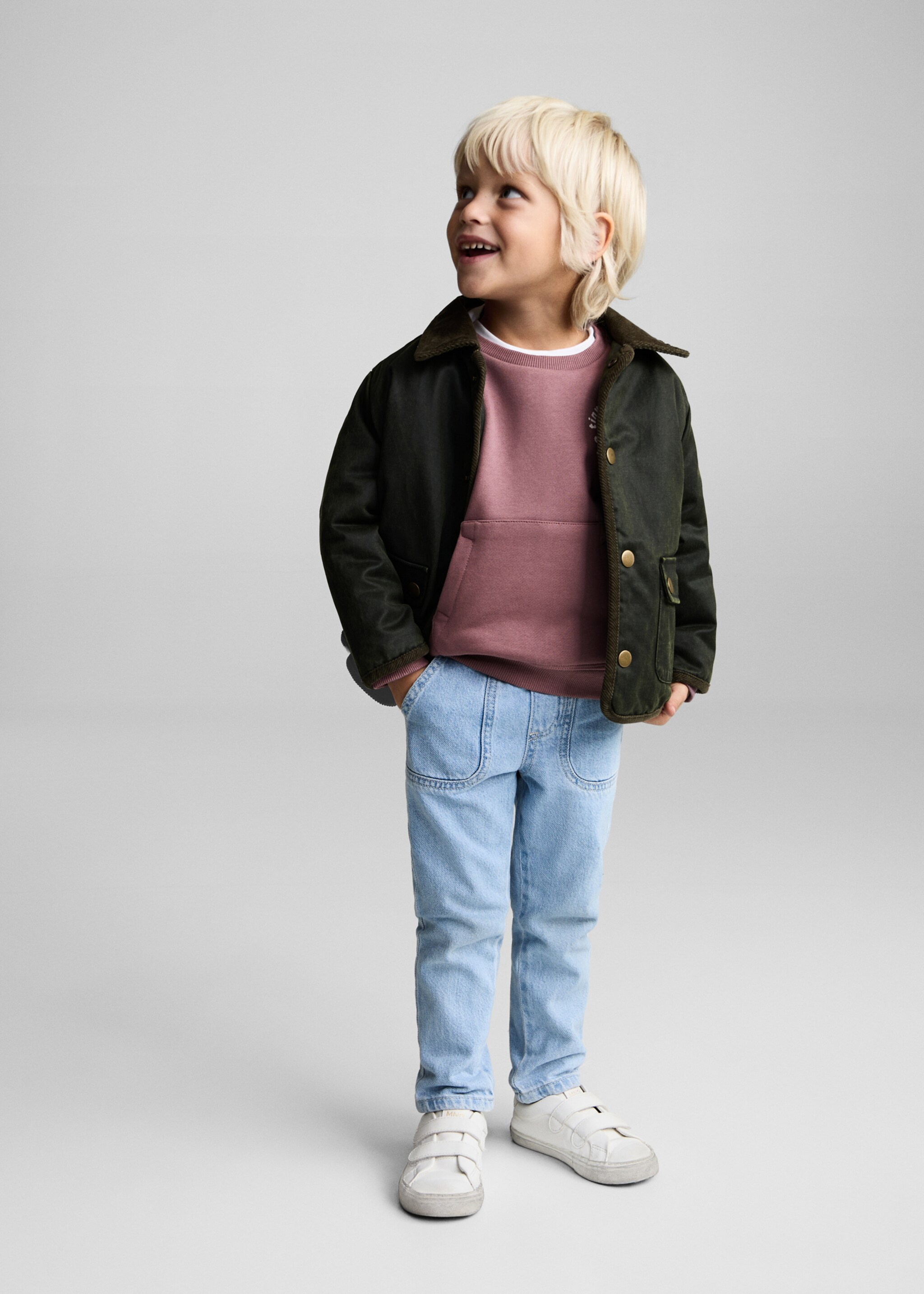 Printed animal sweatshirt - General plane, Cherry. Ref: 87041049-00.