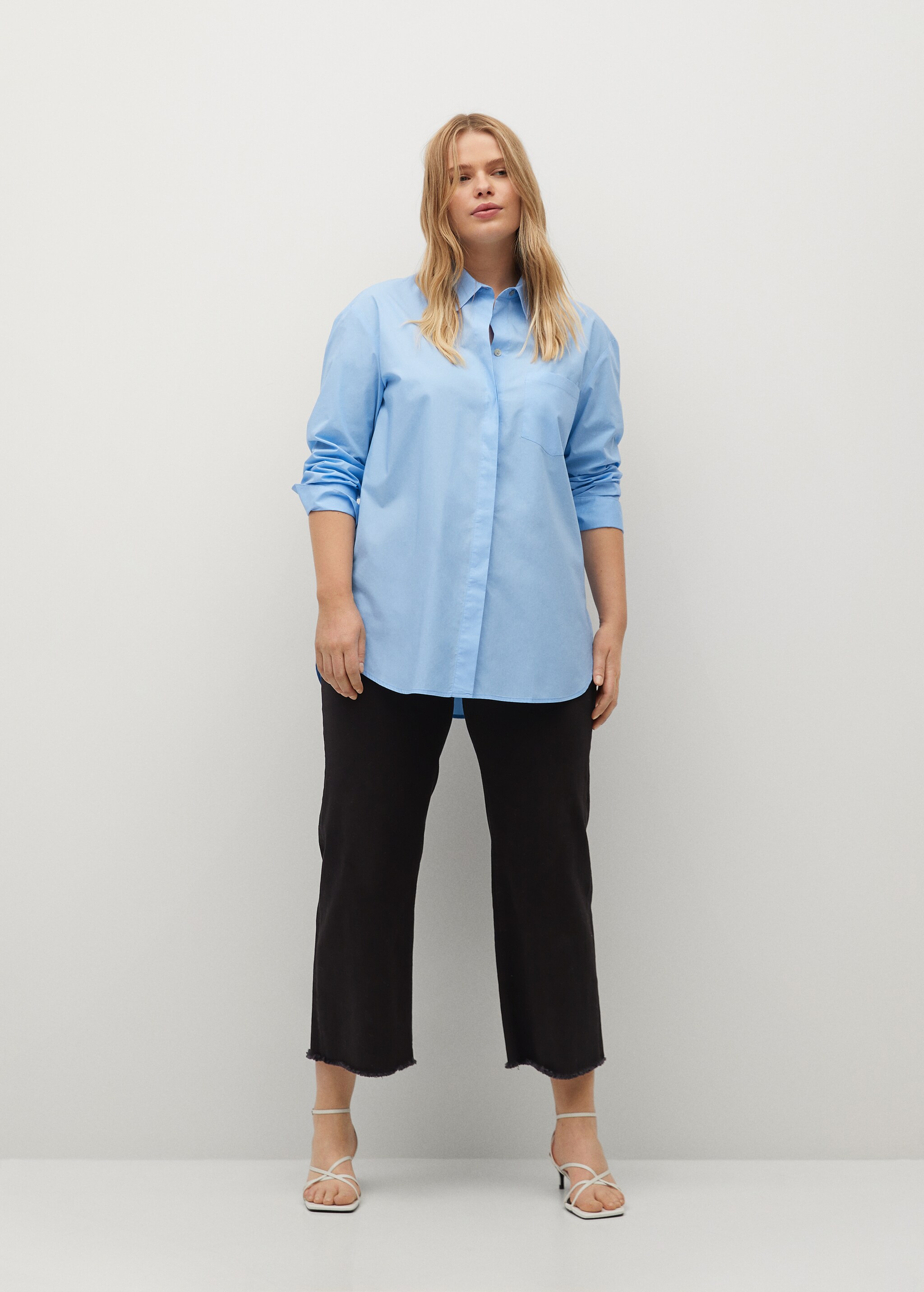 Camisa regular fit algodón - Plano general