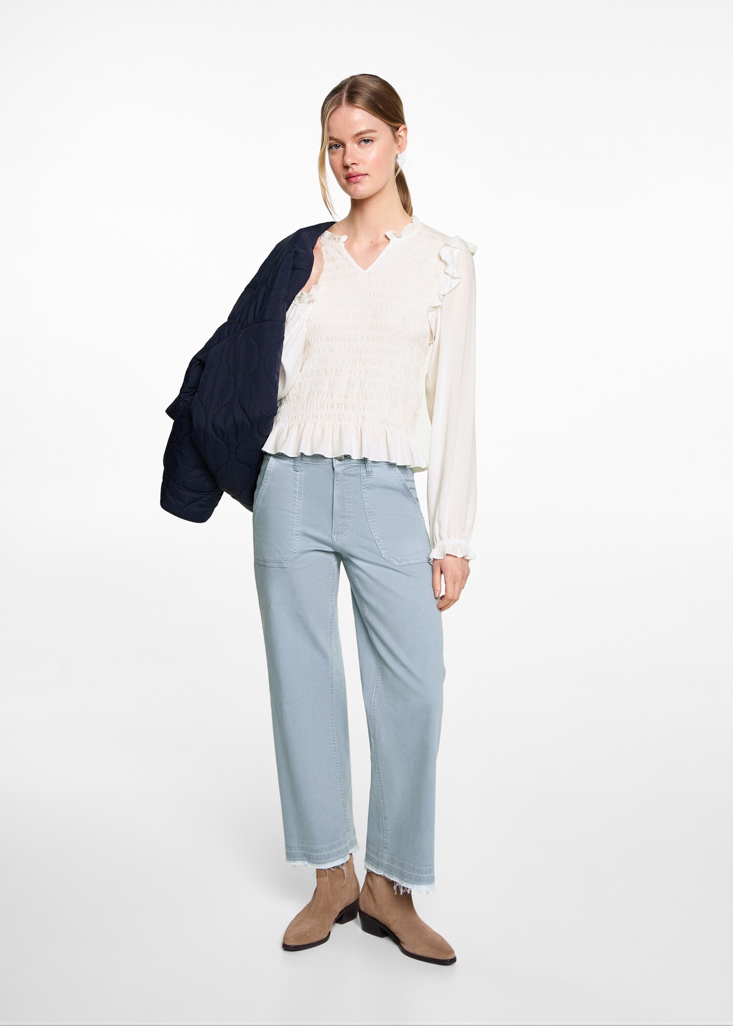 Brusa frunzida volants - Pla general