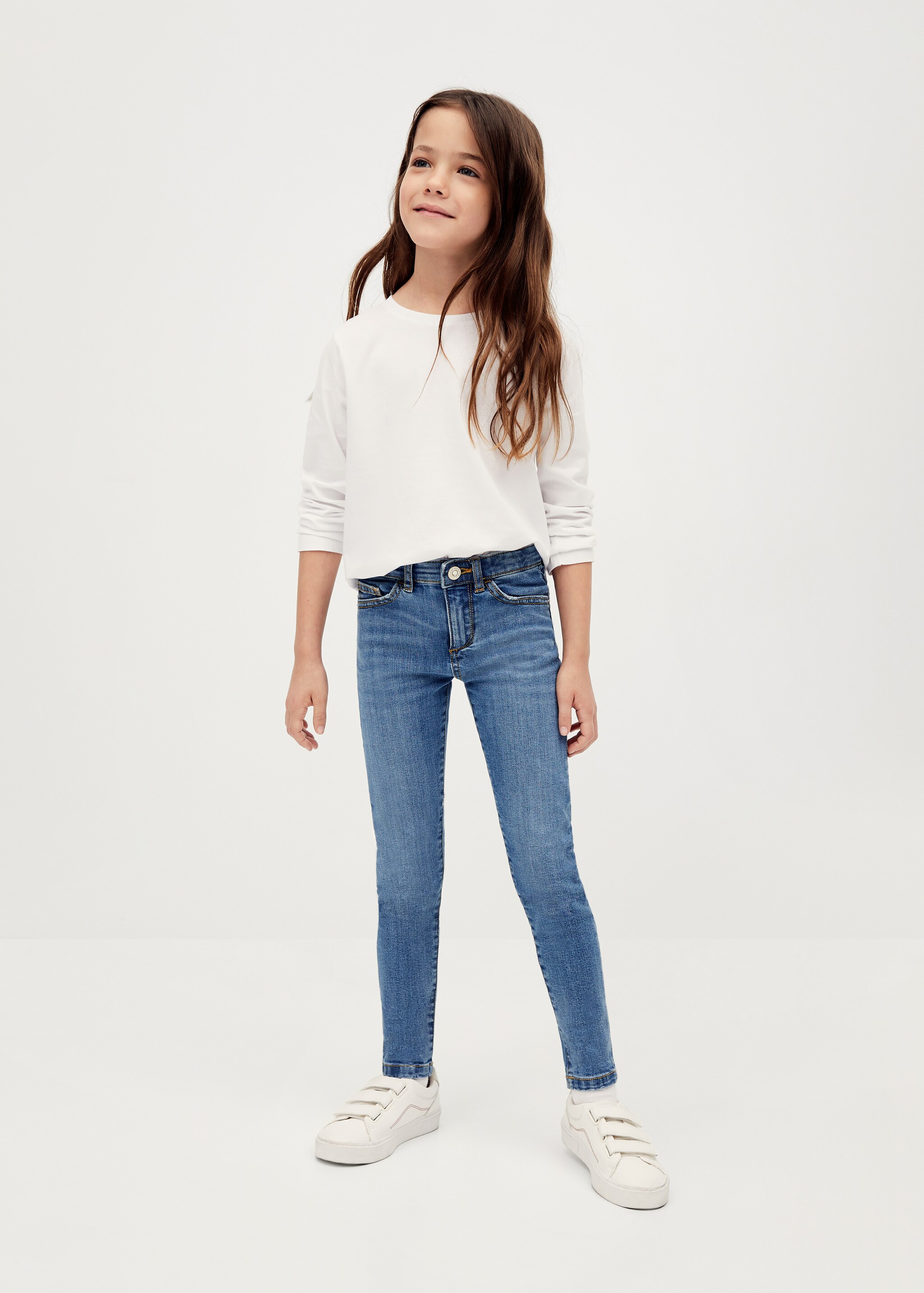 Jeans skinny algodón orgánico - Plano general