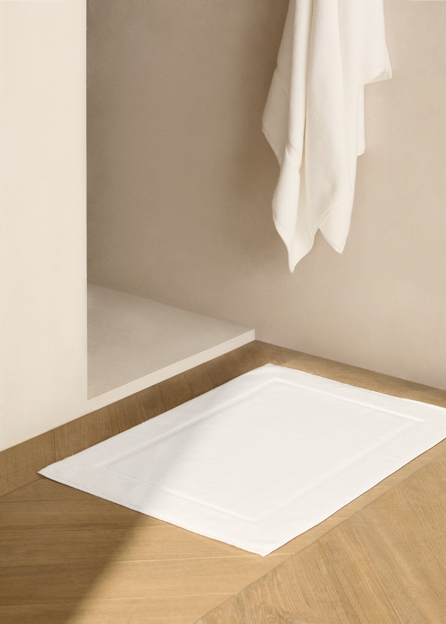 Soft cotton bath mat - General plane