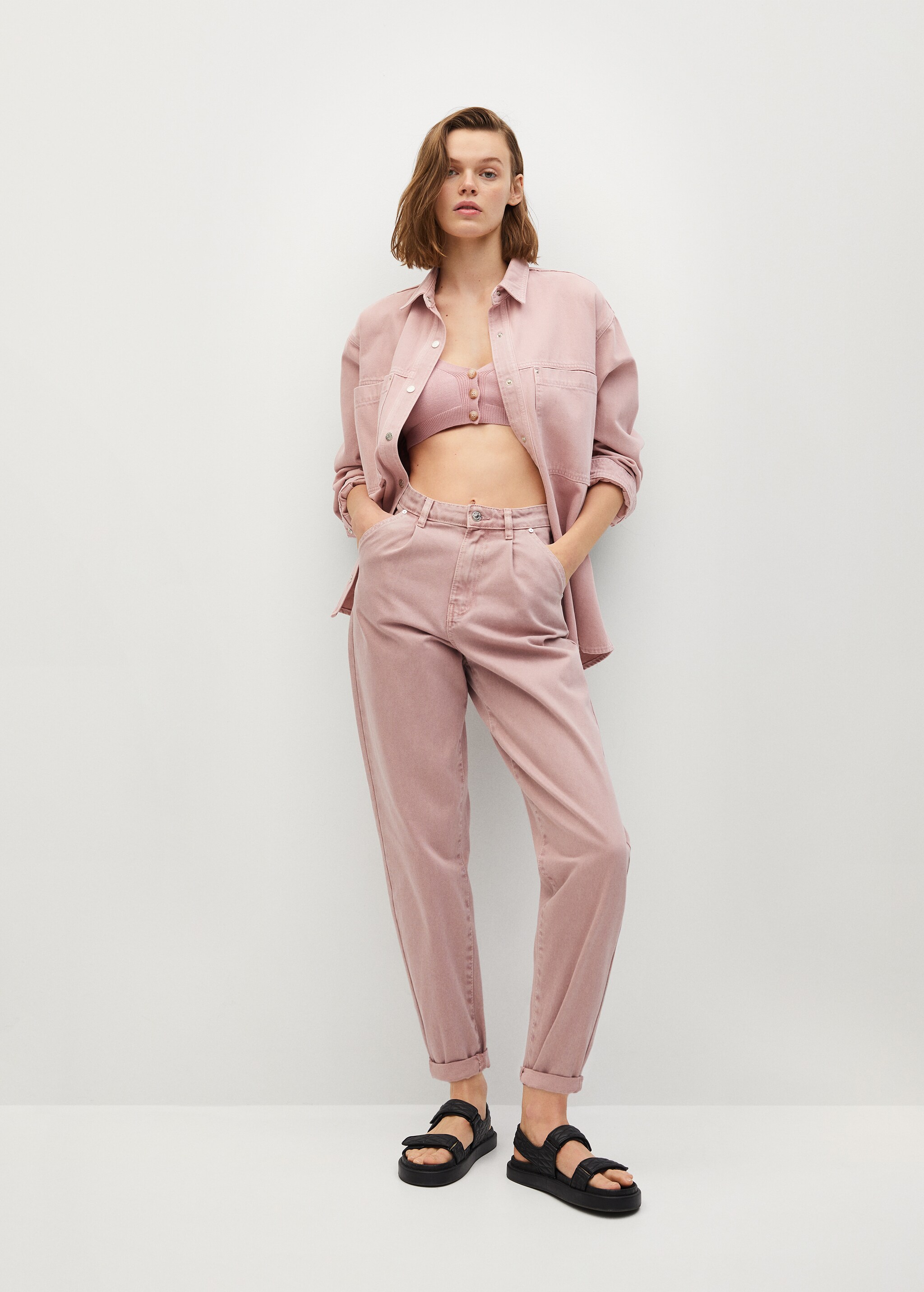 Dart slouchy jeans - General plane