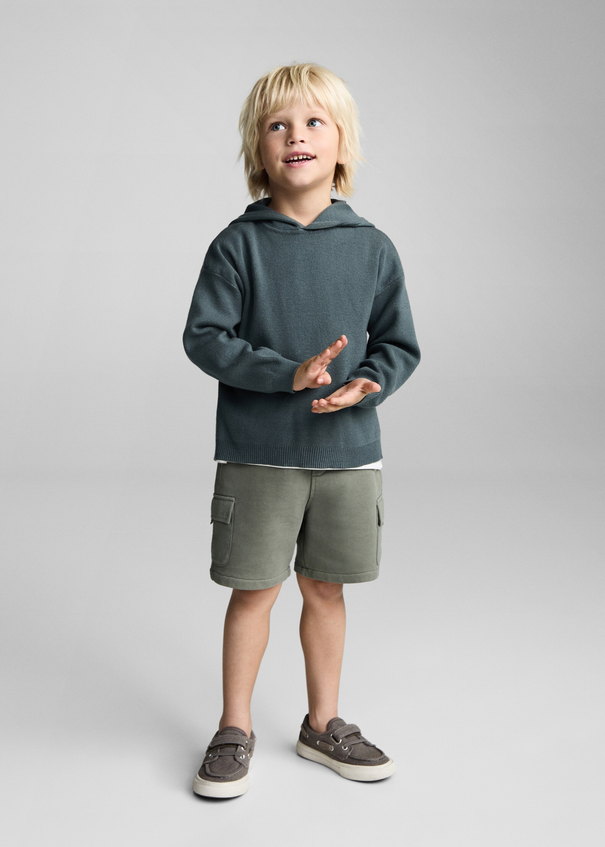 Cargo Bermuda shorts - General plane, Khaki. Ref: 87045755-00.