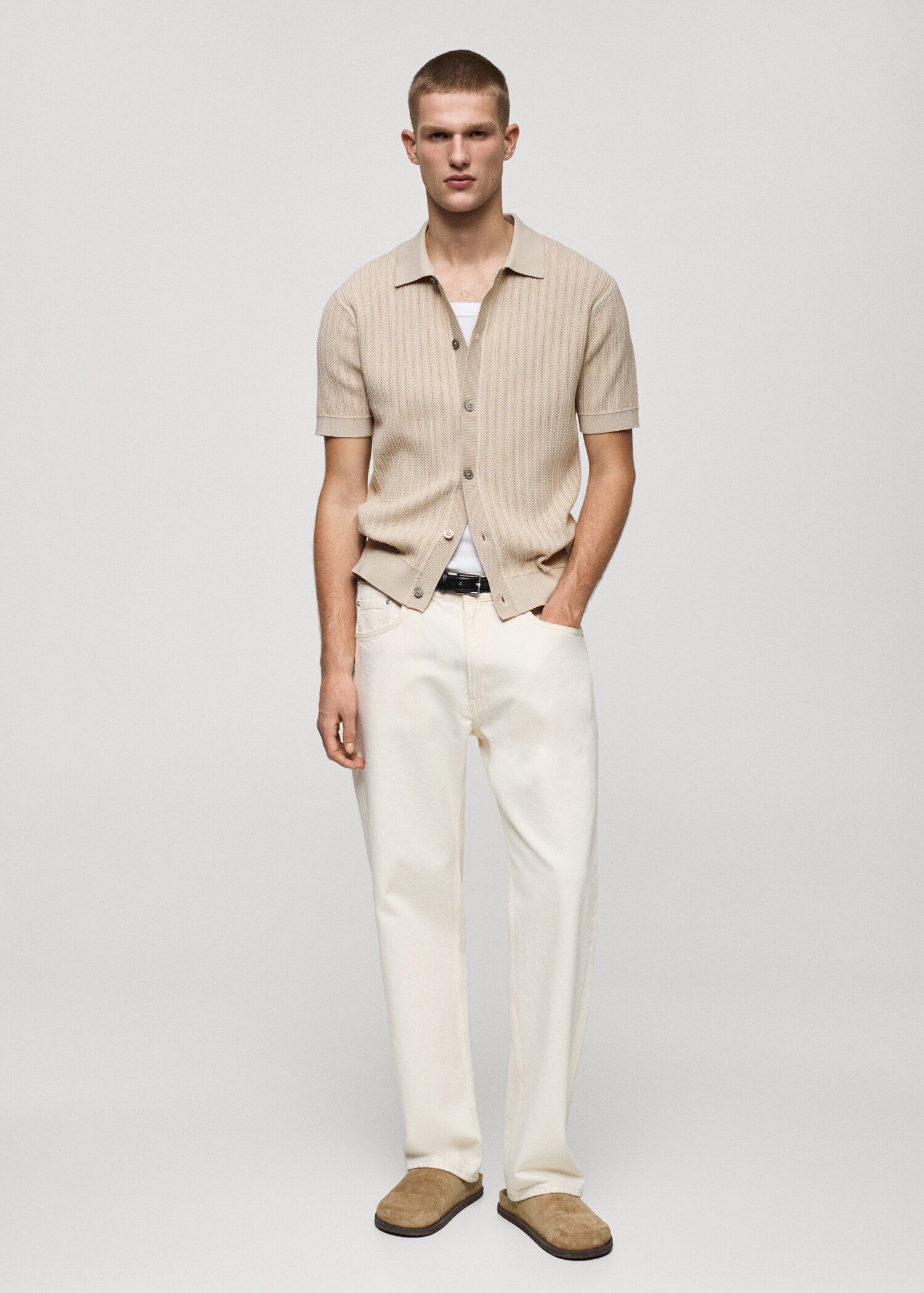 Chemise 100 % coton structurée - Plan général