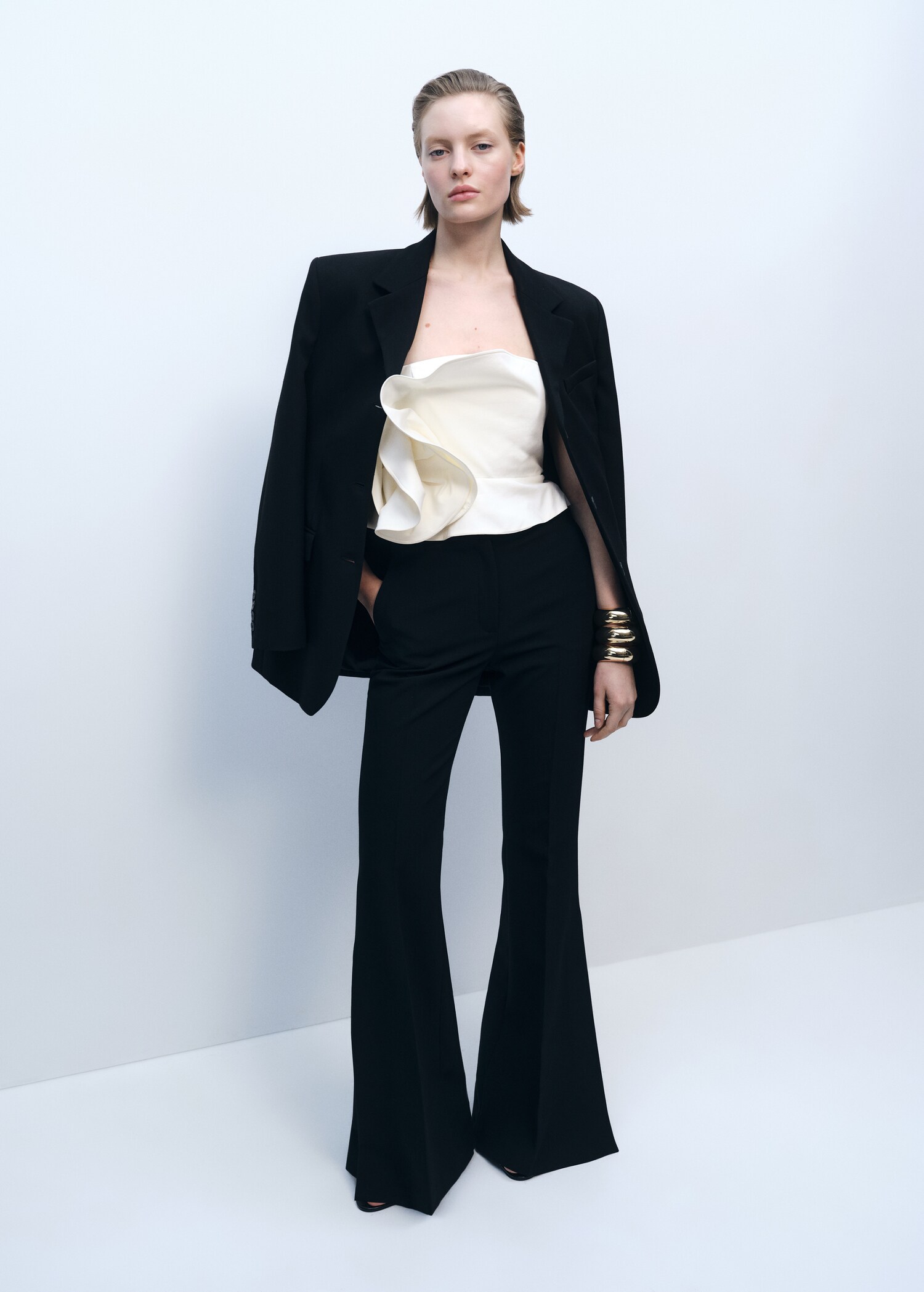 Top maxi volante - Plano general