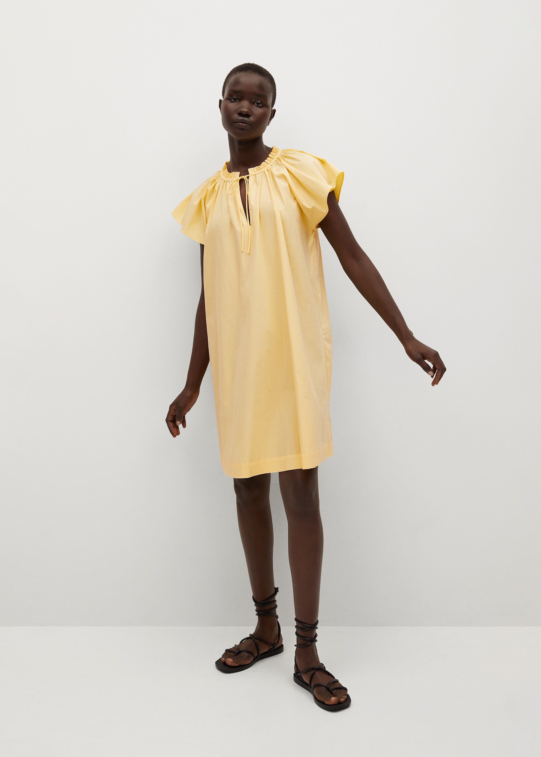 Organic cotton dress - General plane