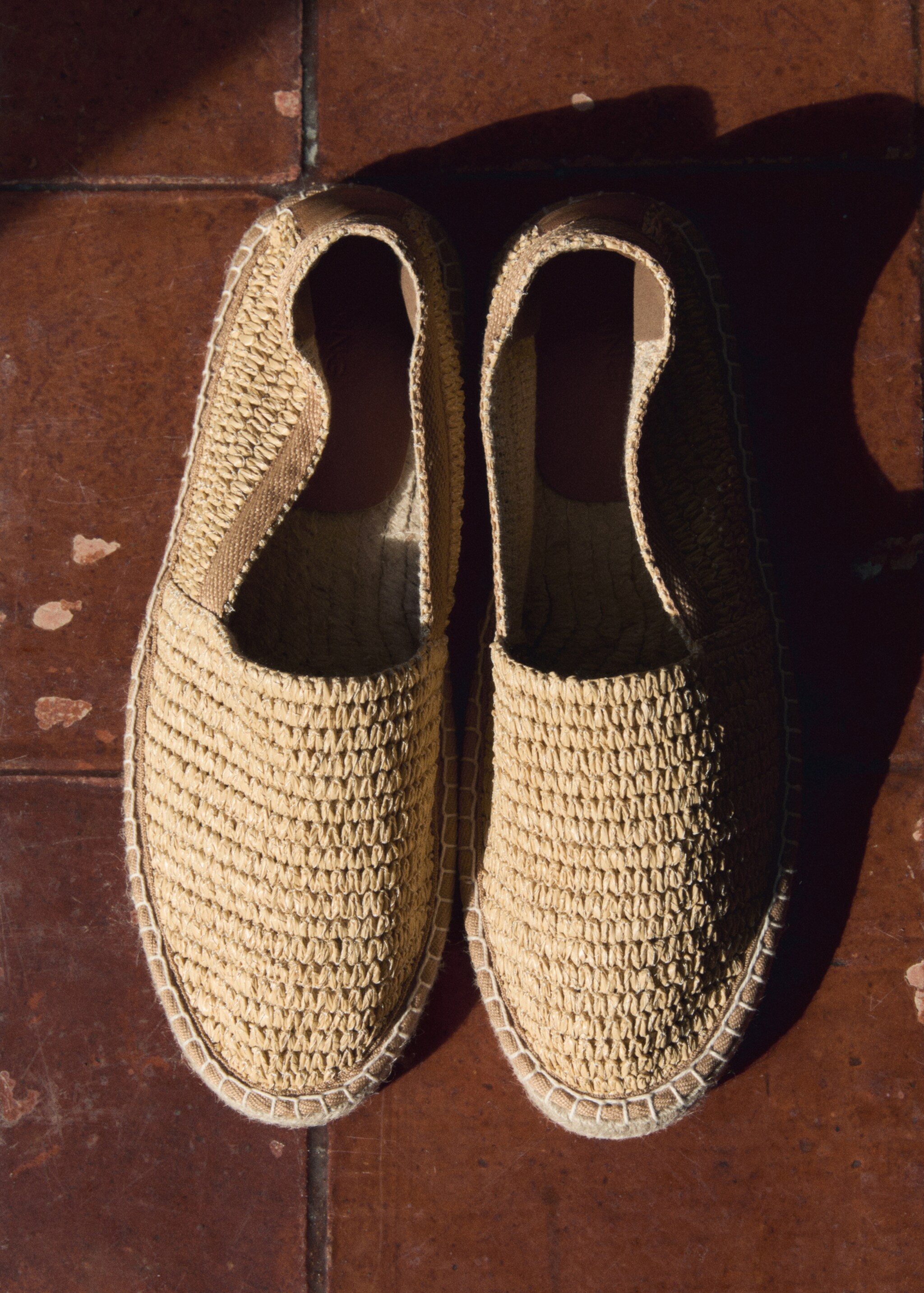 Raffia espadrilles - General plane, Sand. Ref: 87049205-00.
