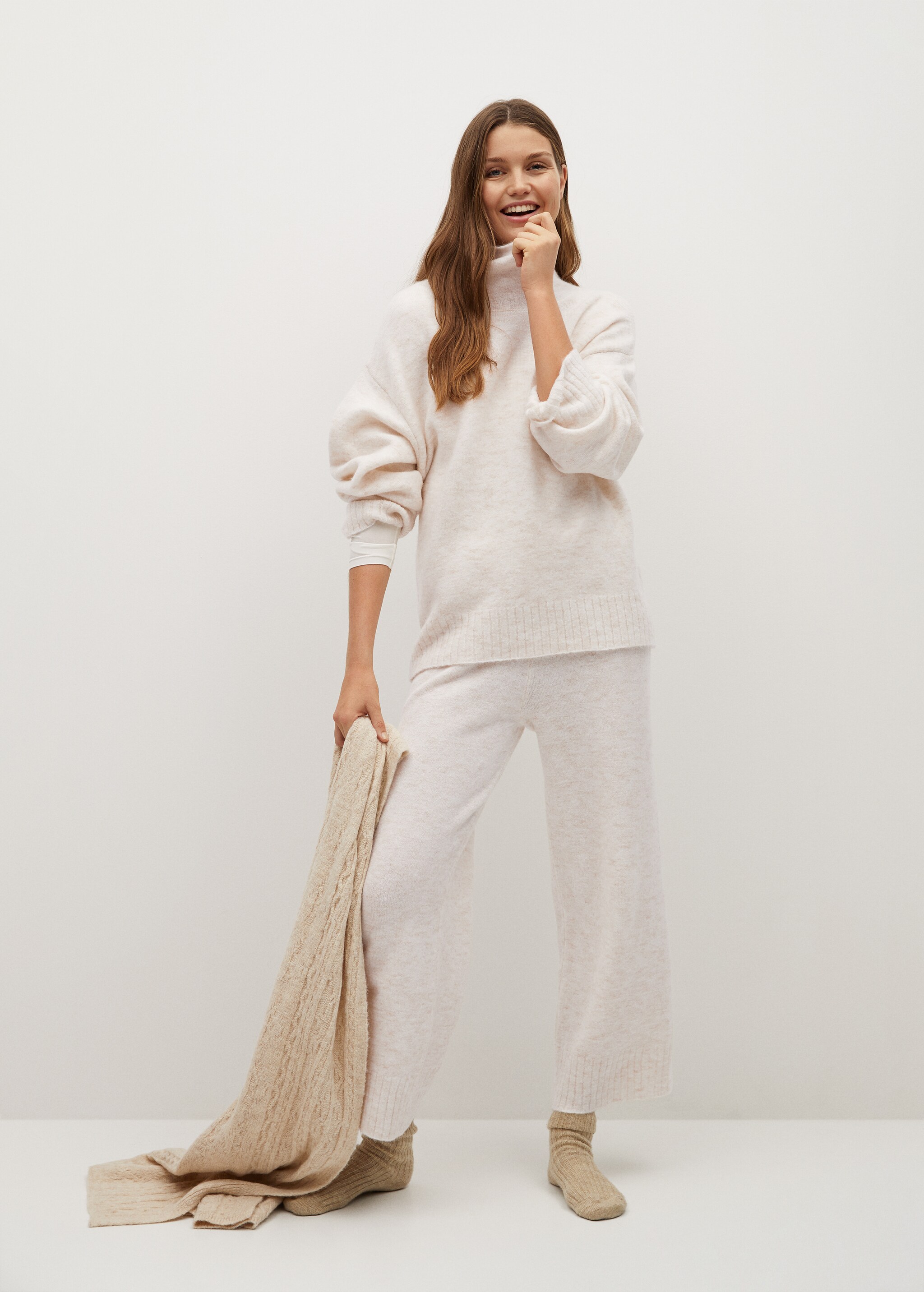 Knitted pyjama trousers - General plane