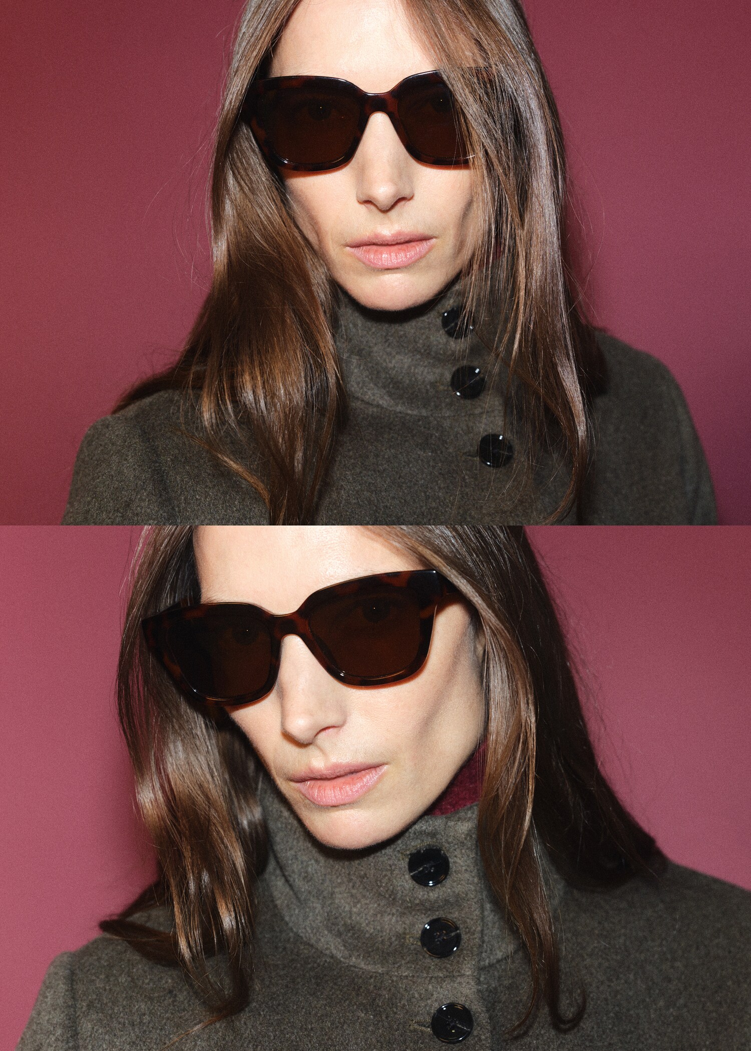 Resin frame sunglasses - General plane