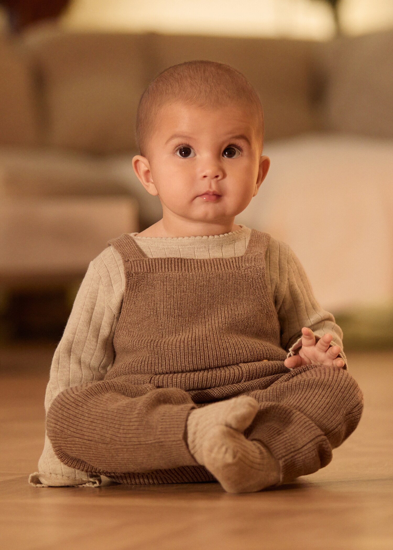 Latzhose aus Bio-Baumwolle - Allgemeine Ansicht