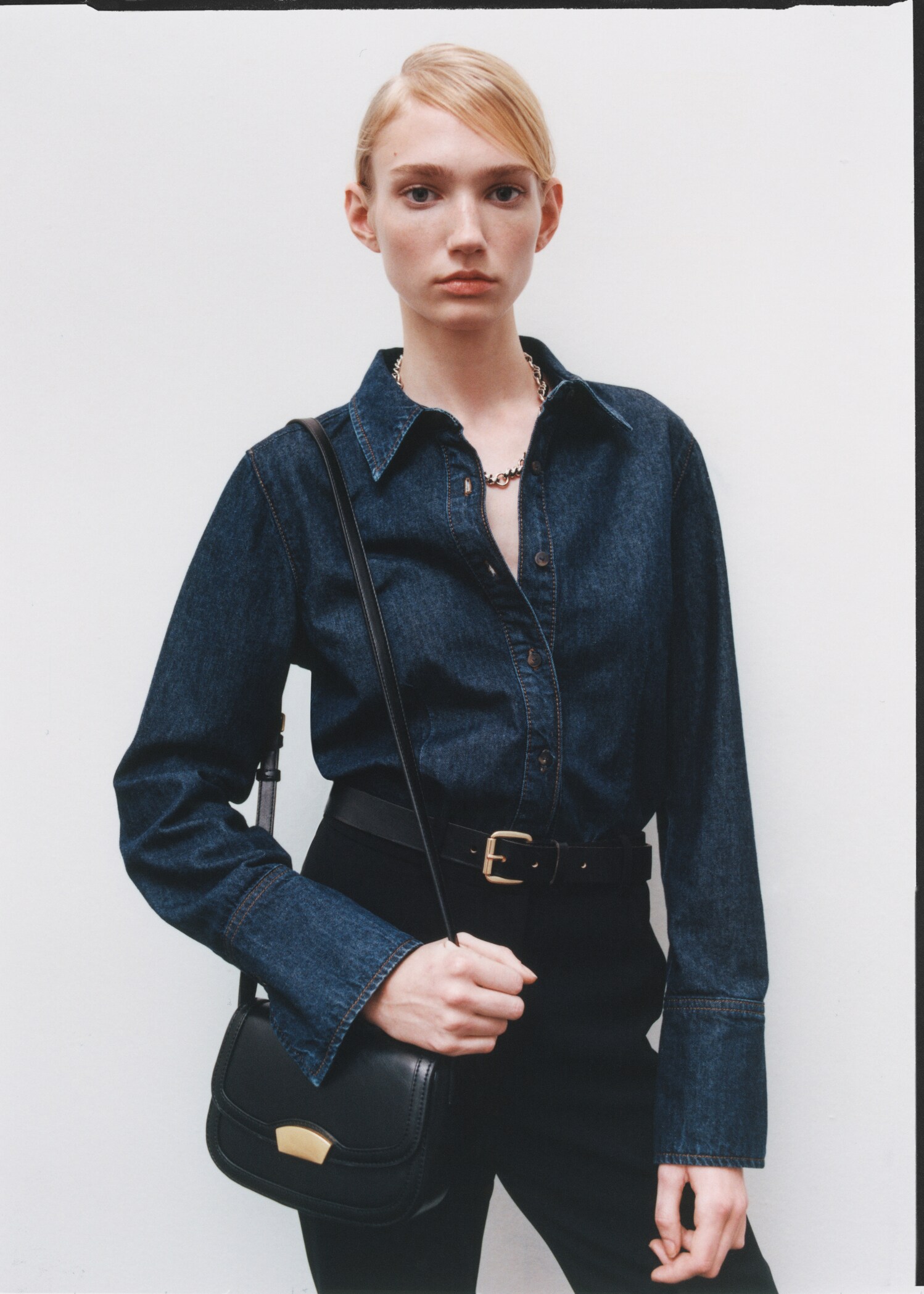 Sac bandoulière rabat - Plan général