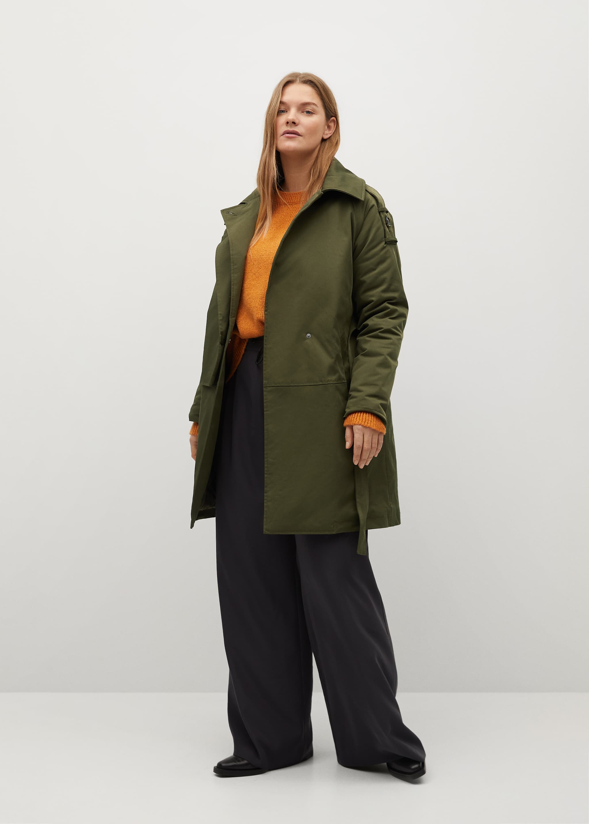 Parka with camp-collar  - General plane