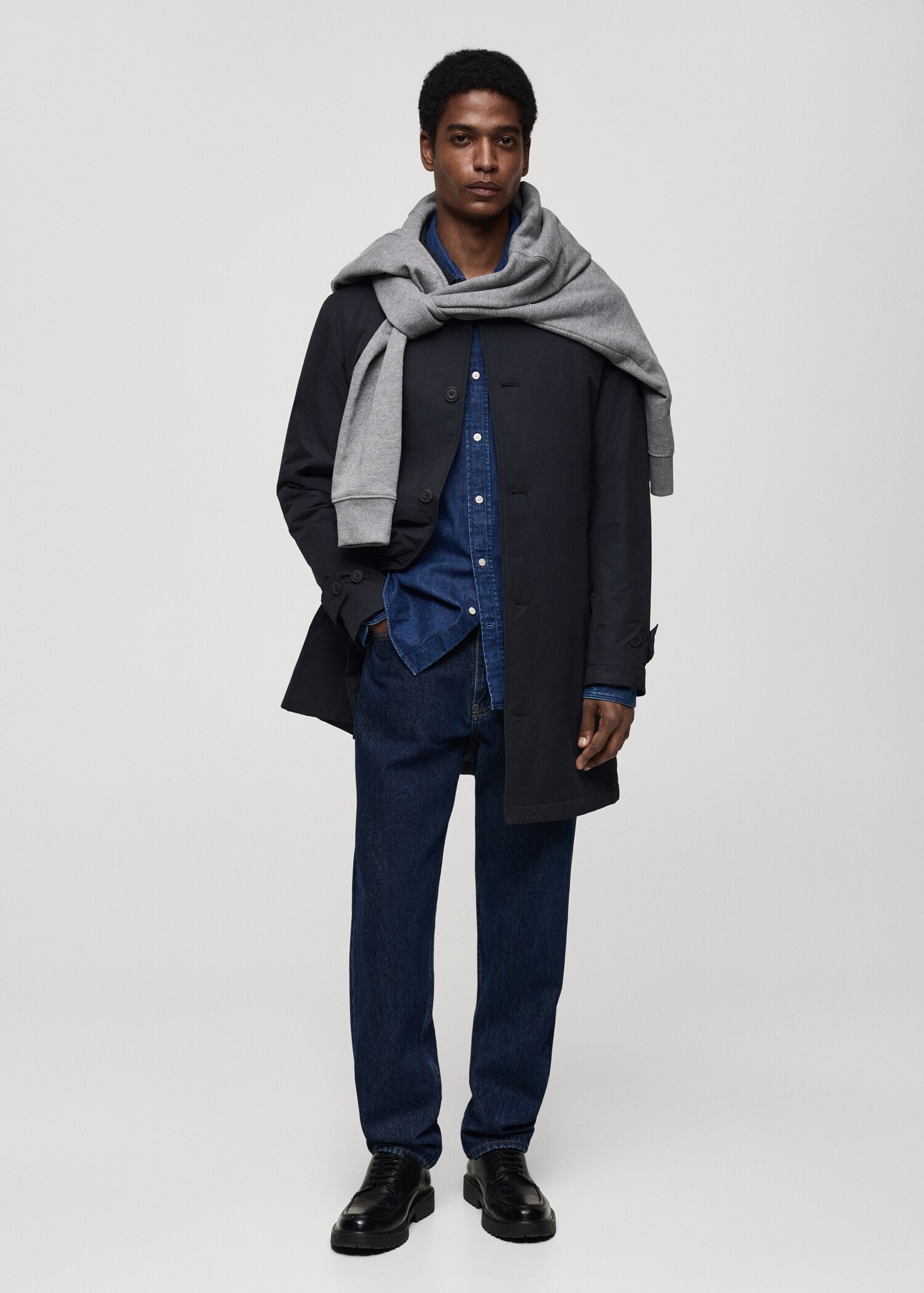 Trench matelassé résistant à l’eau - Plan général