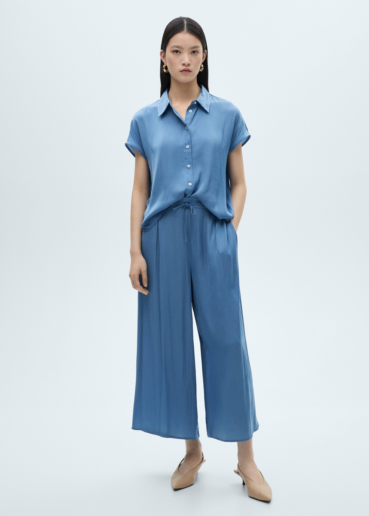 Fließende Palazzohose - Allgemeine Ansicht