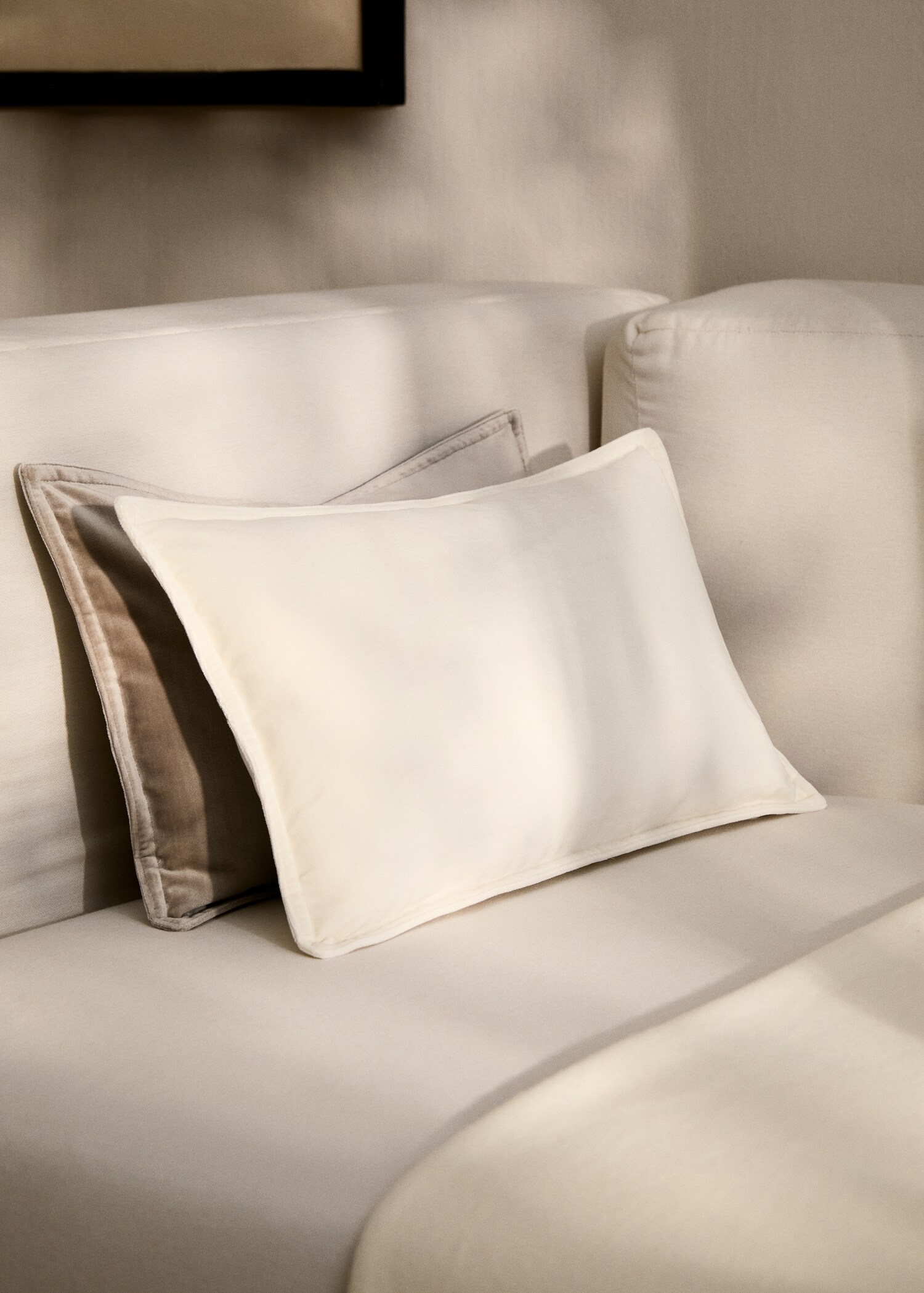 Velvet cushion cover 30x50 cm - General plane