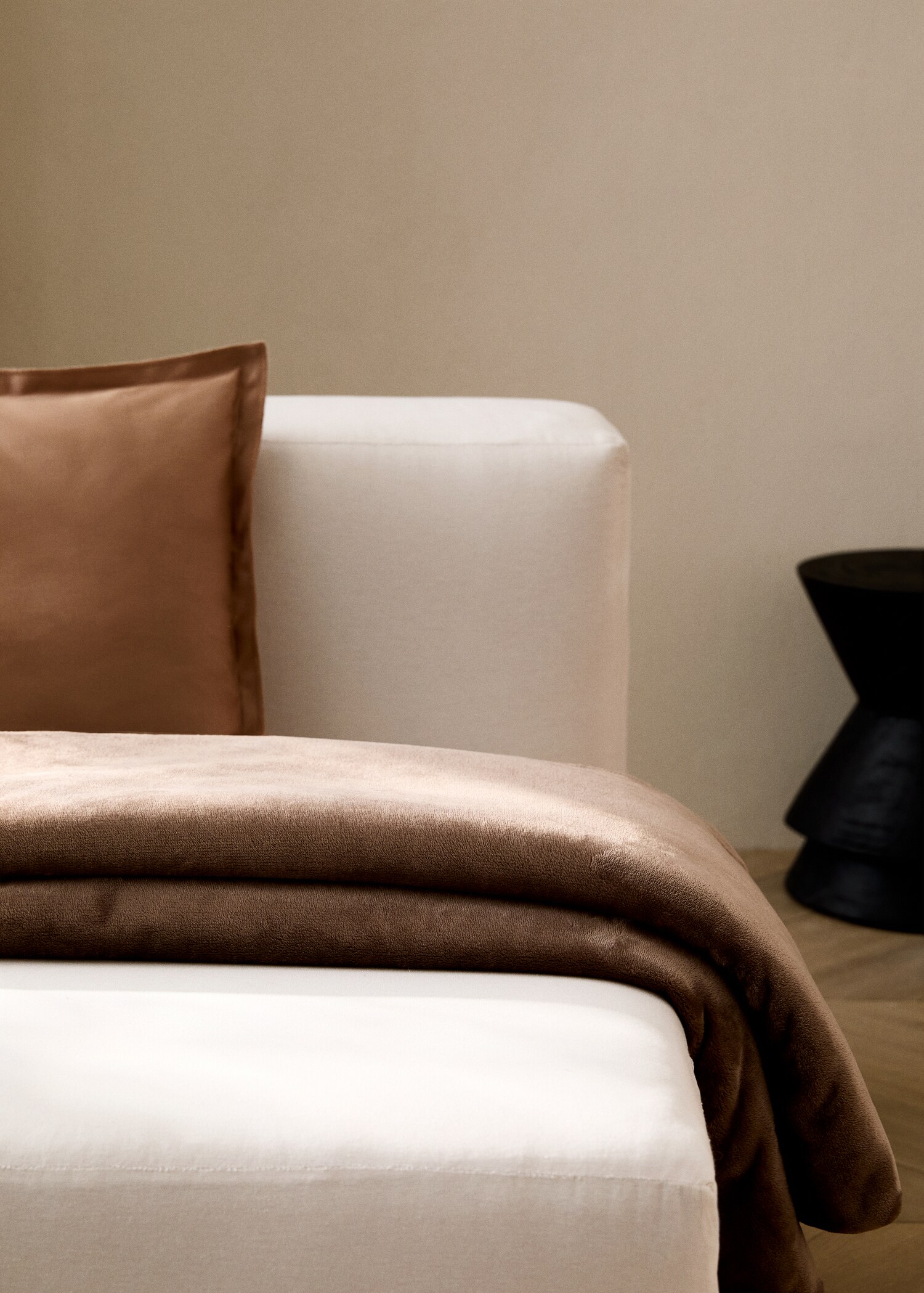 Large soft-touch fleece blanket - General plane