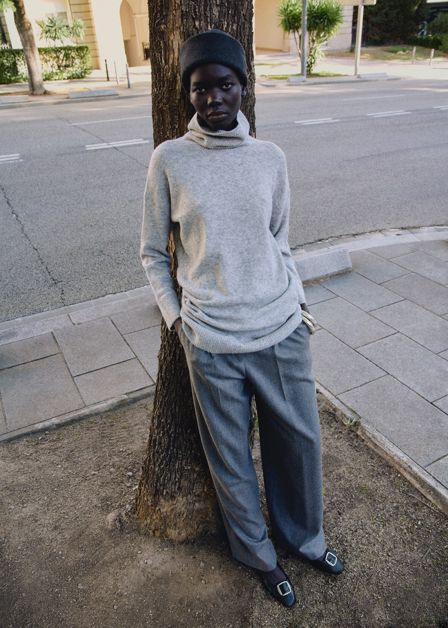 Chaussures cuir boucle - Plan général