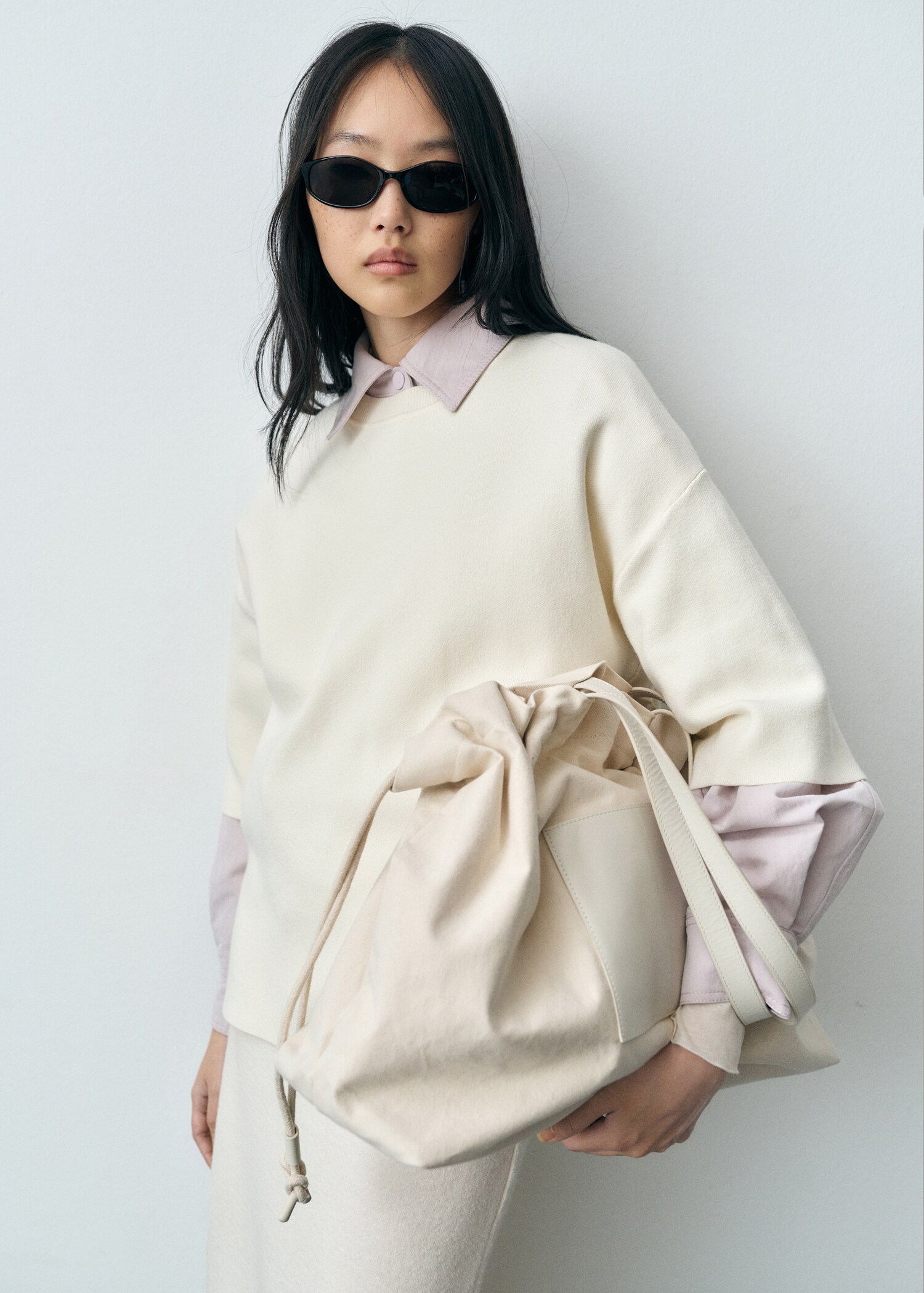 Bossa shopper barreja pell - Pla general