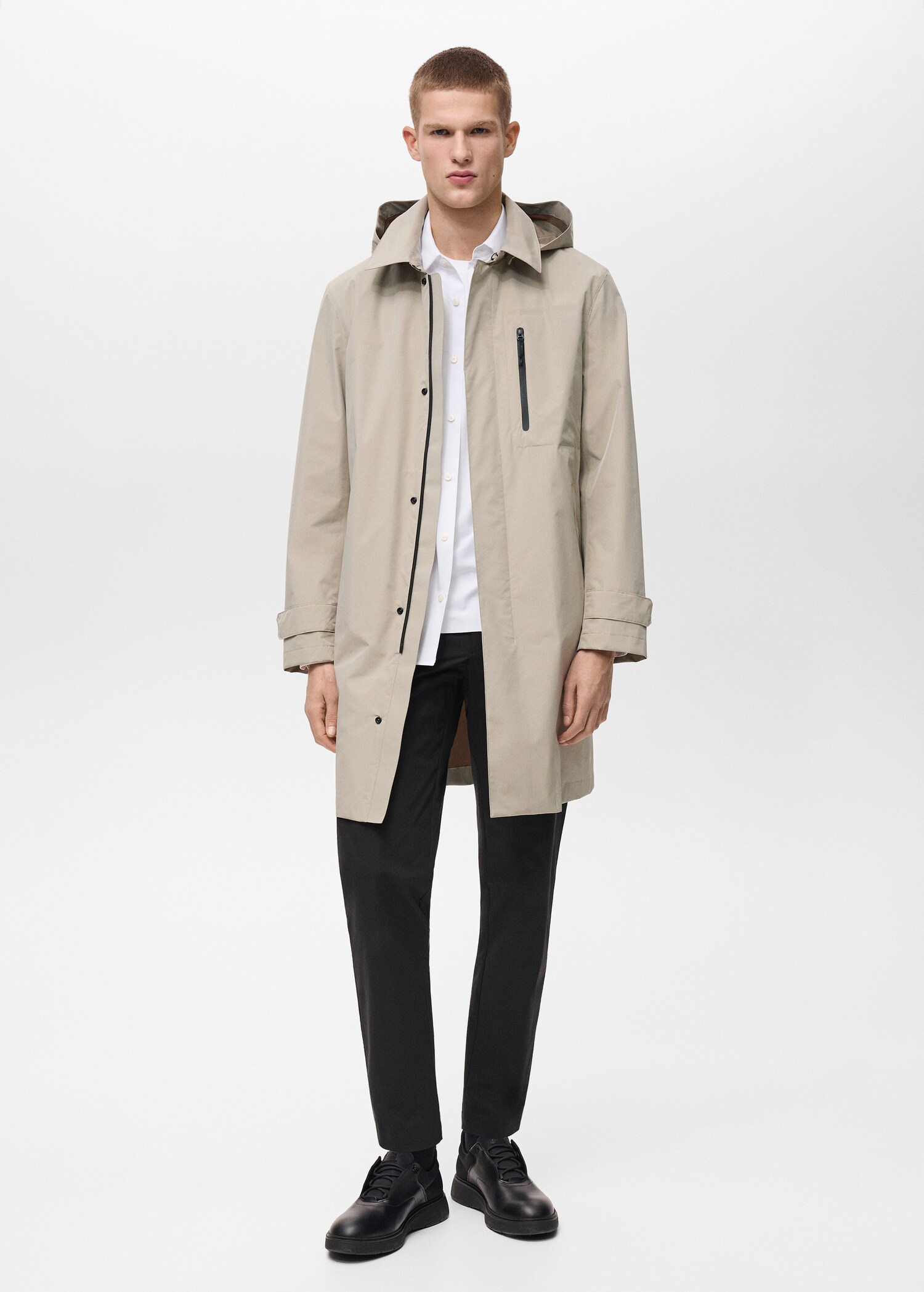 Wasserdichter Parka mit COOLMAX®-Technologie - Allgemeine Ansicht