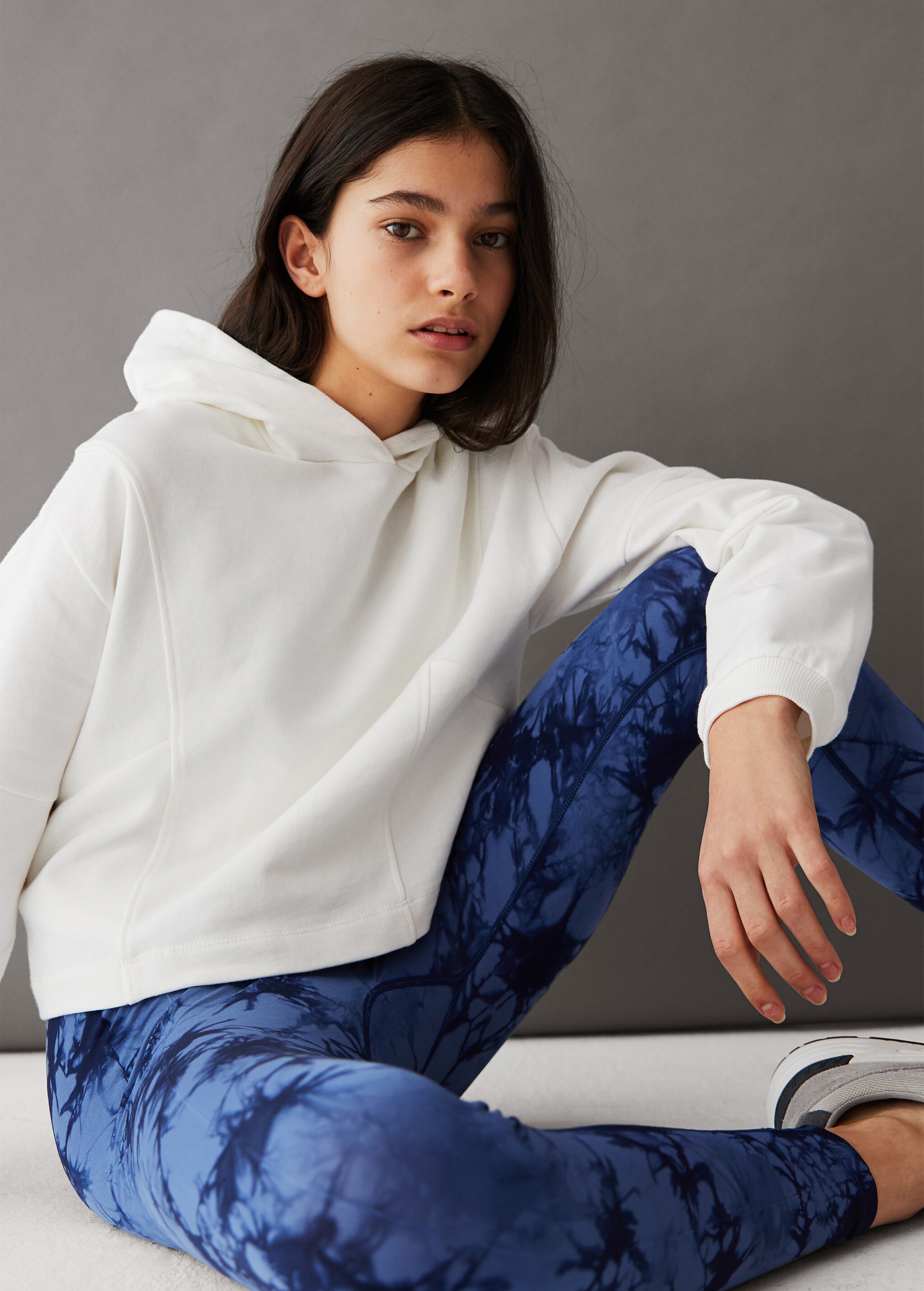 Sudadera oversize algodón  - Plano general