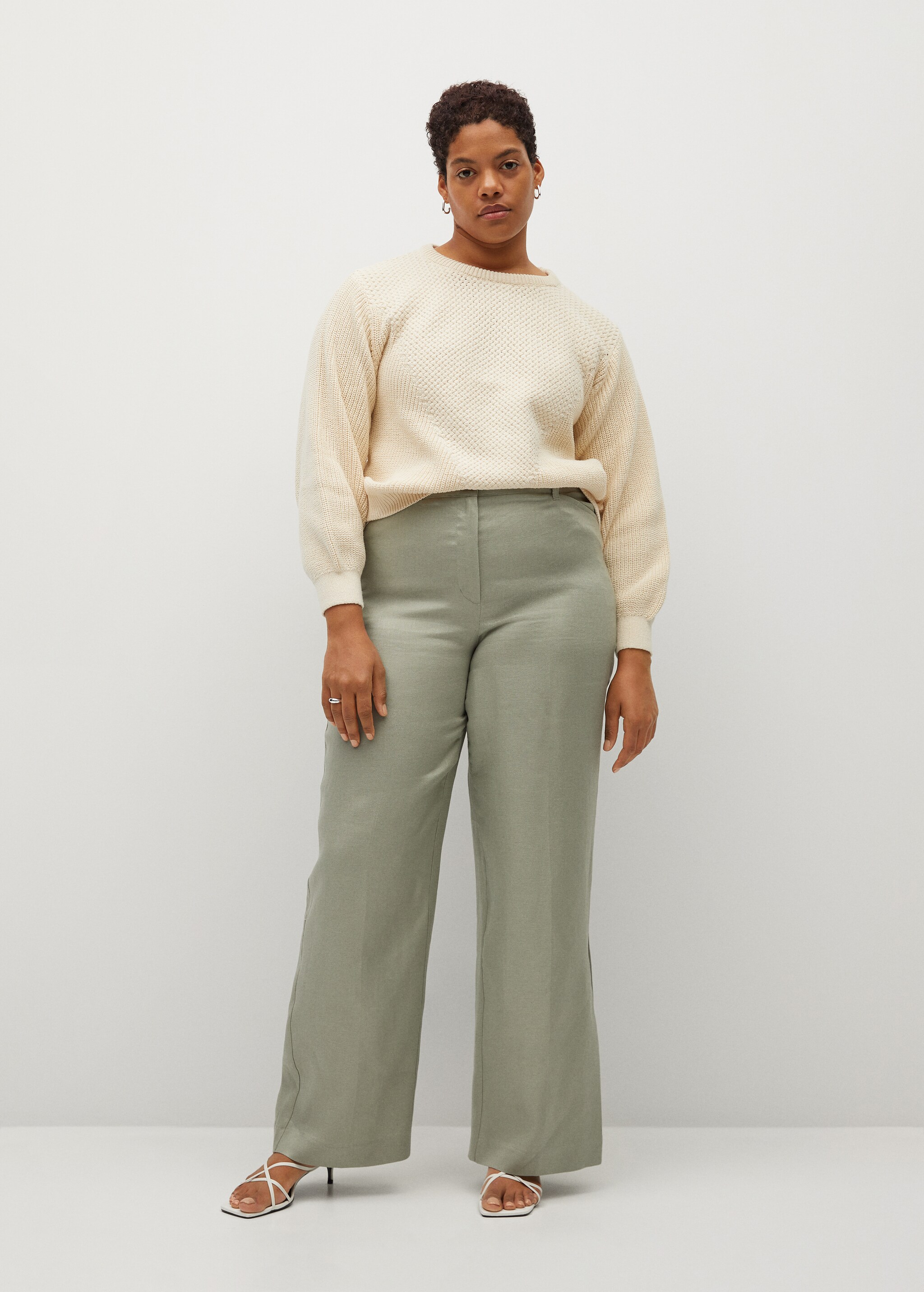 Pullover im Strick-Mix - Allgemeine Ansicht