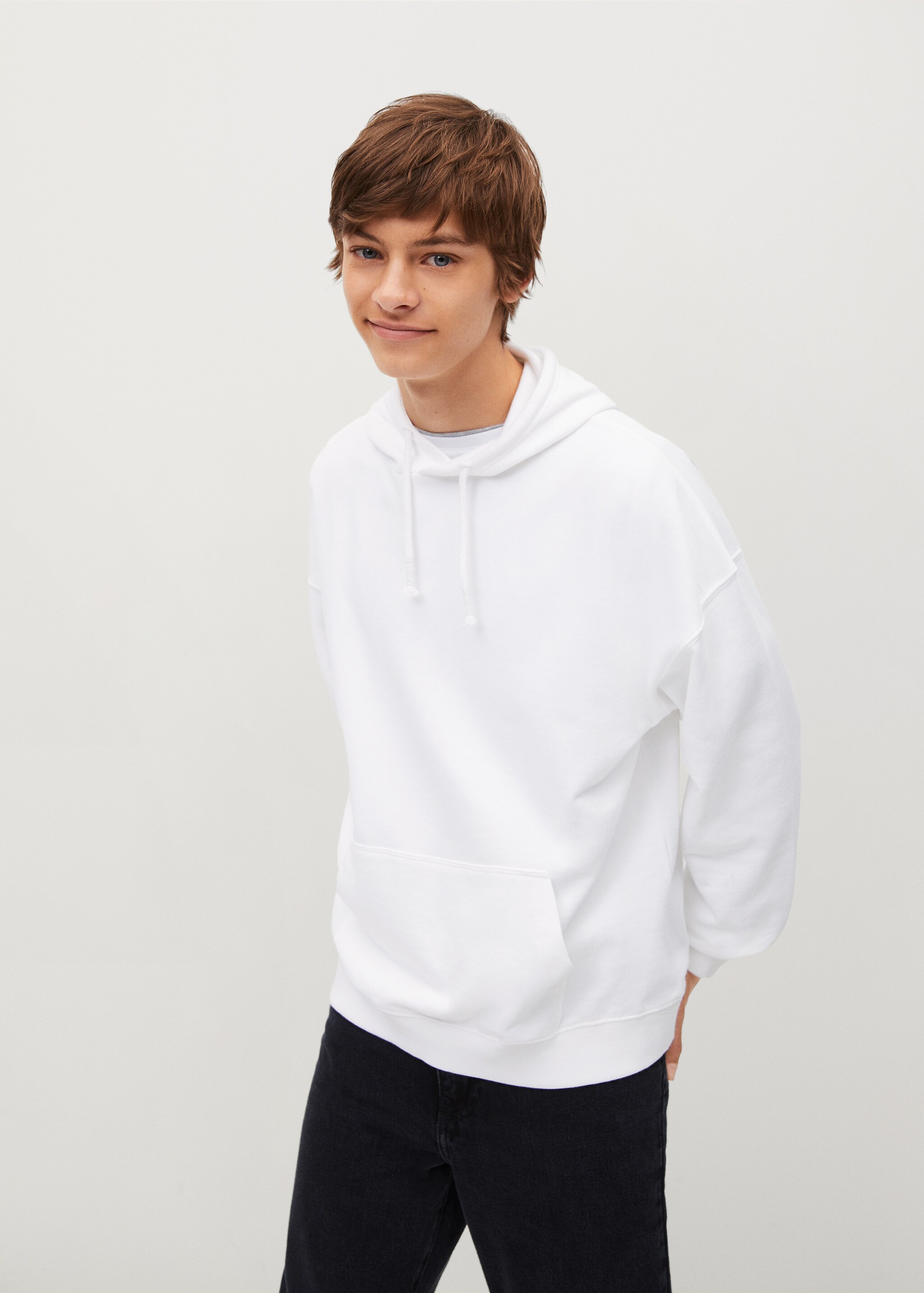 Sudadera oversize algodón  - Plano general