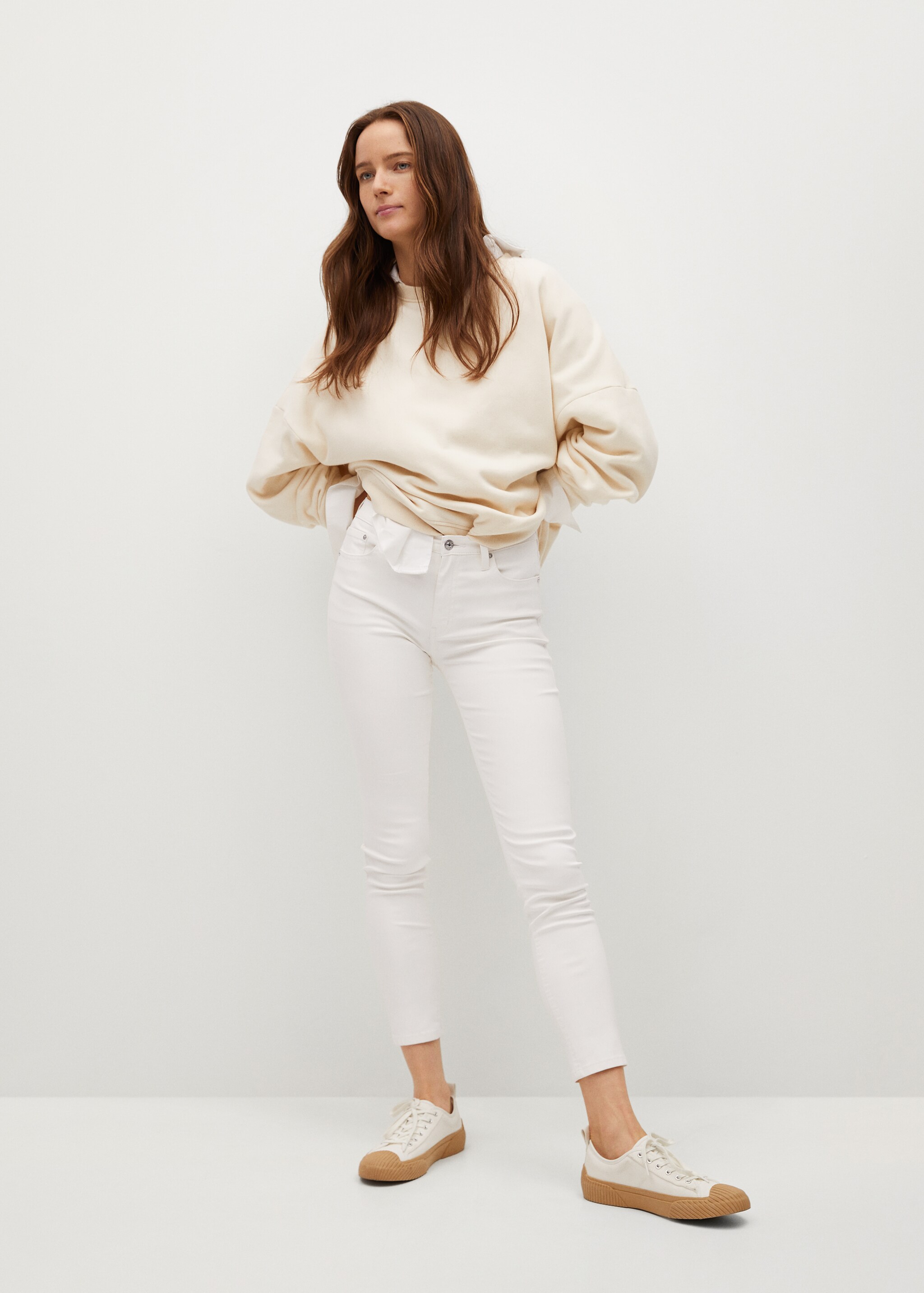 Jeans skinny crop Isa - Plano general