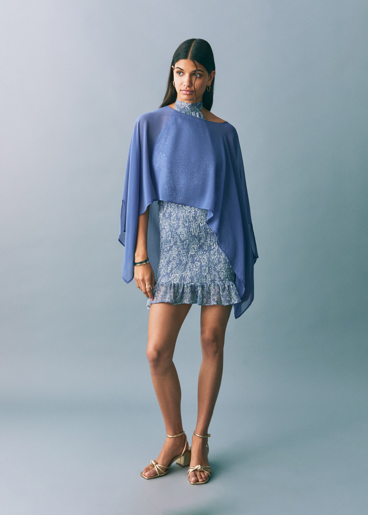 Chiffon layer top - General plane