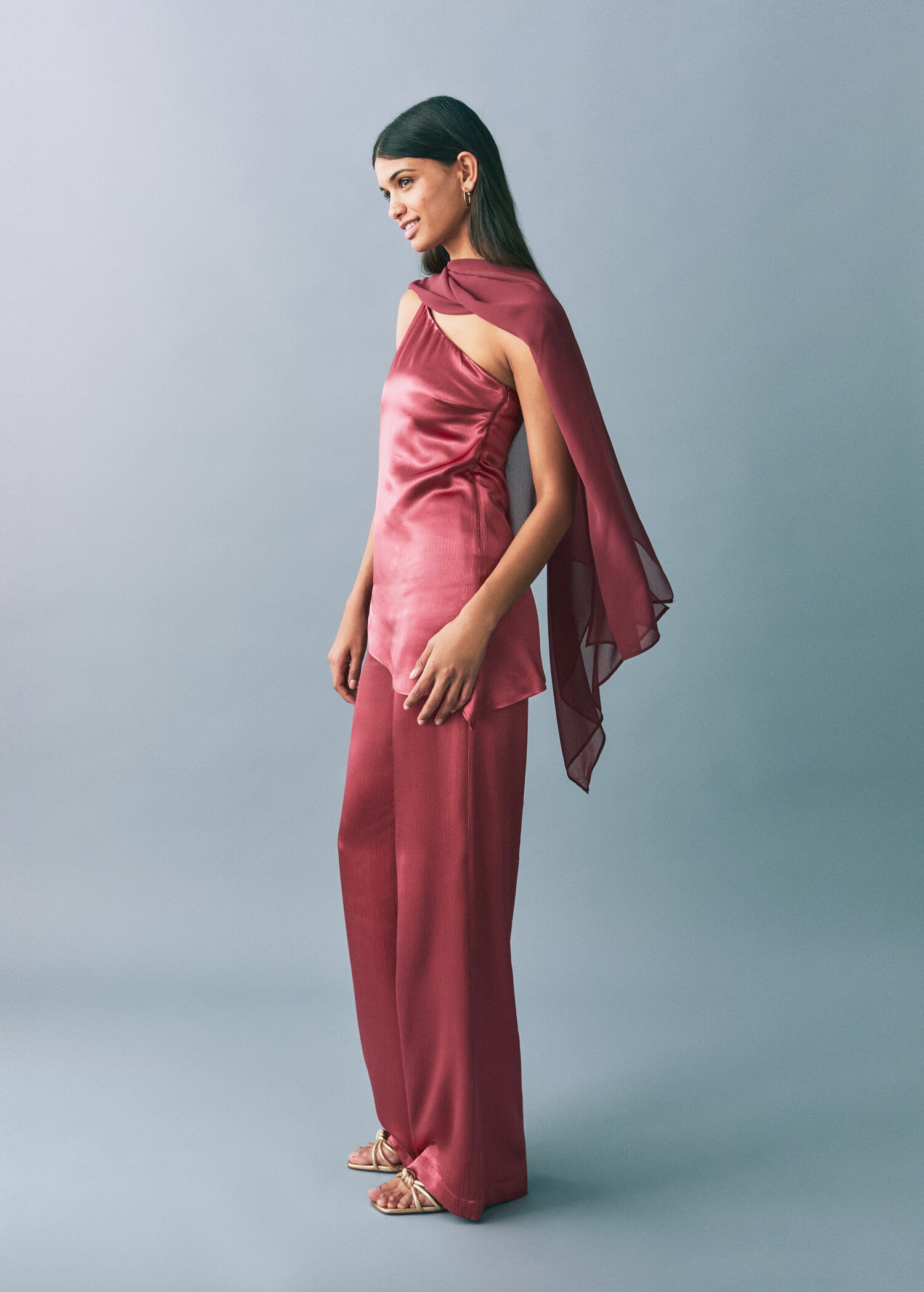 Chiffon layer top - General plane