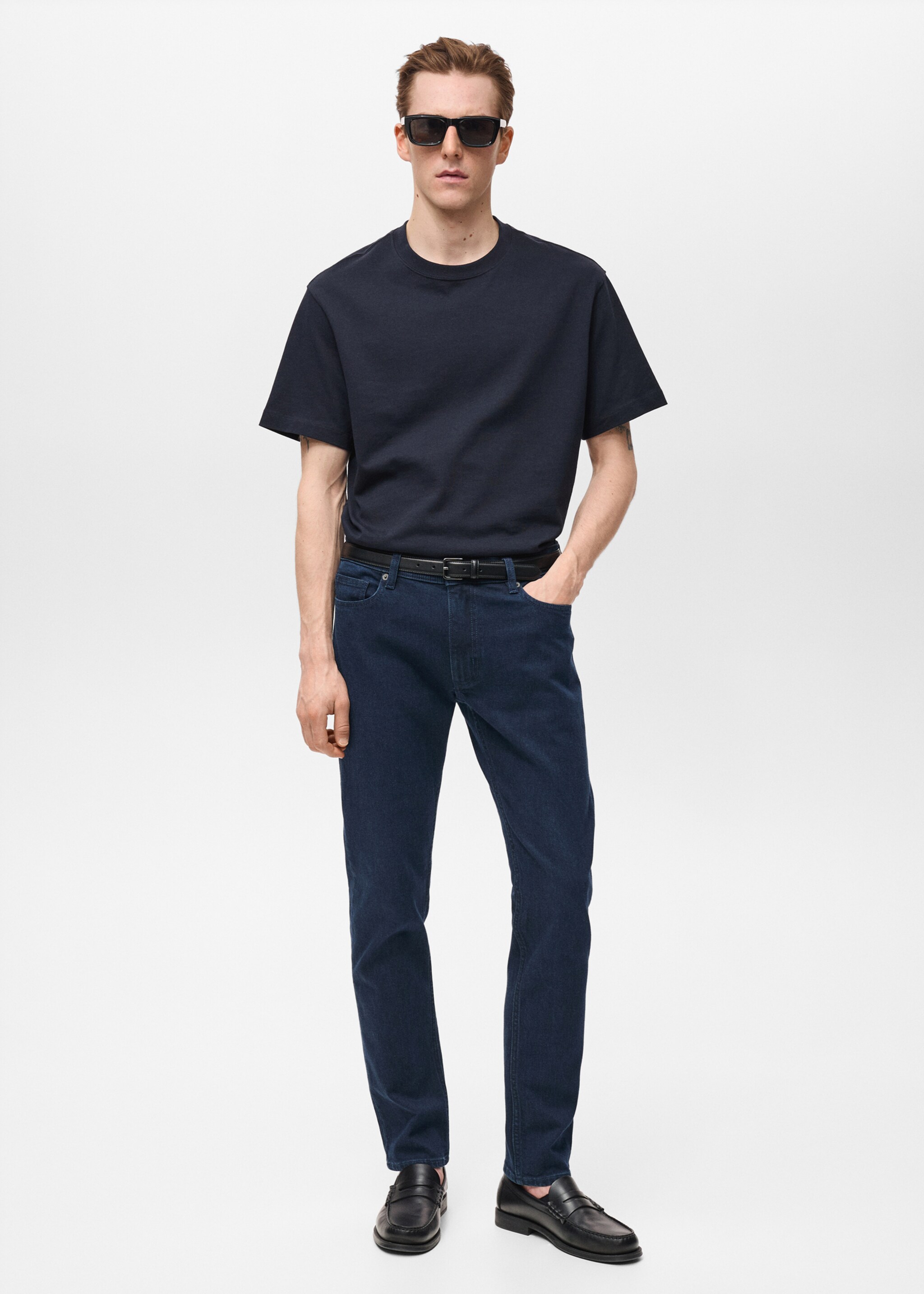 Jan slim-fit jeans - General plane, Deep Dark Blue. Ref: 87057891-00.