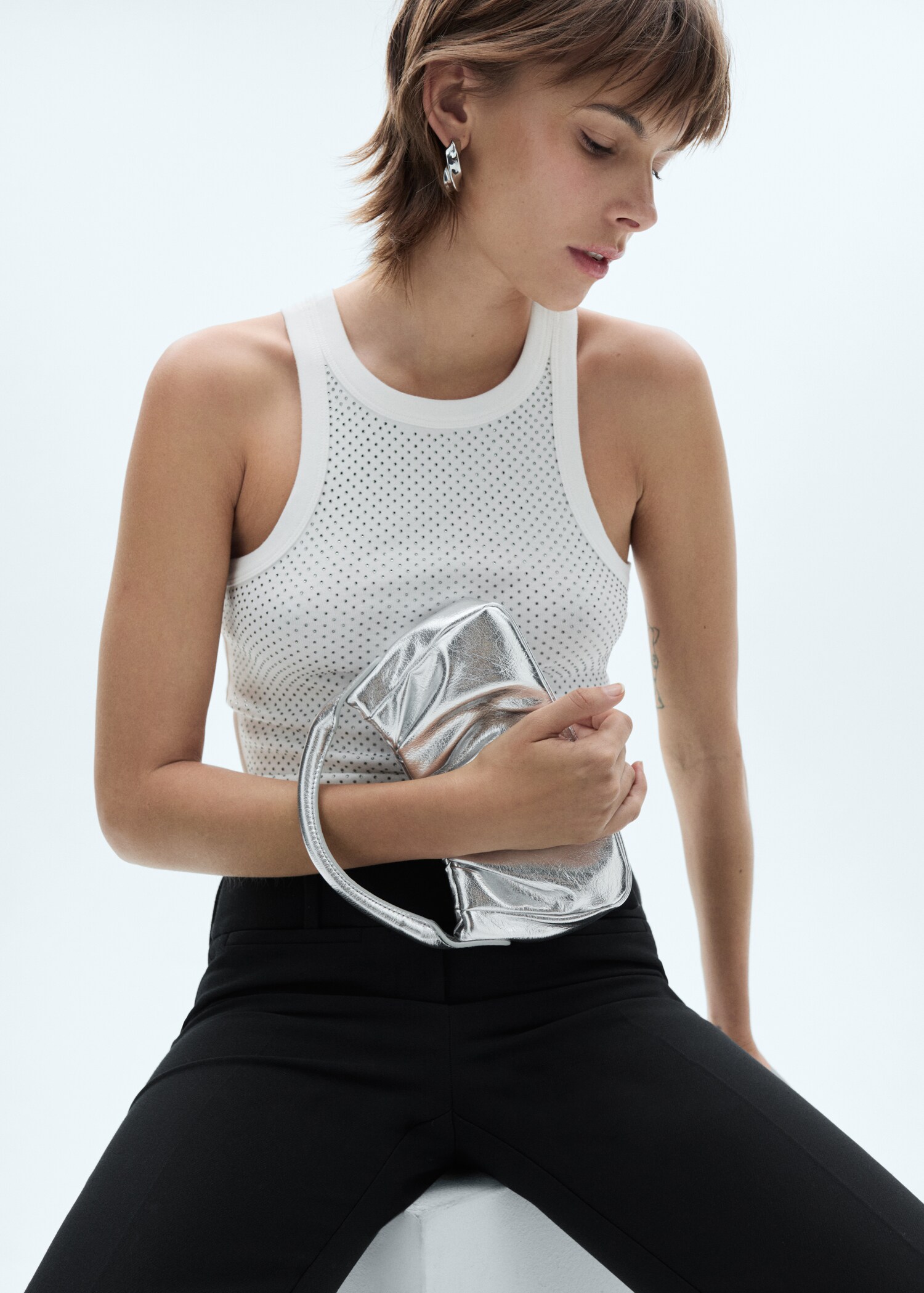 Quilted chain bag - General plane