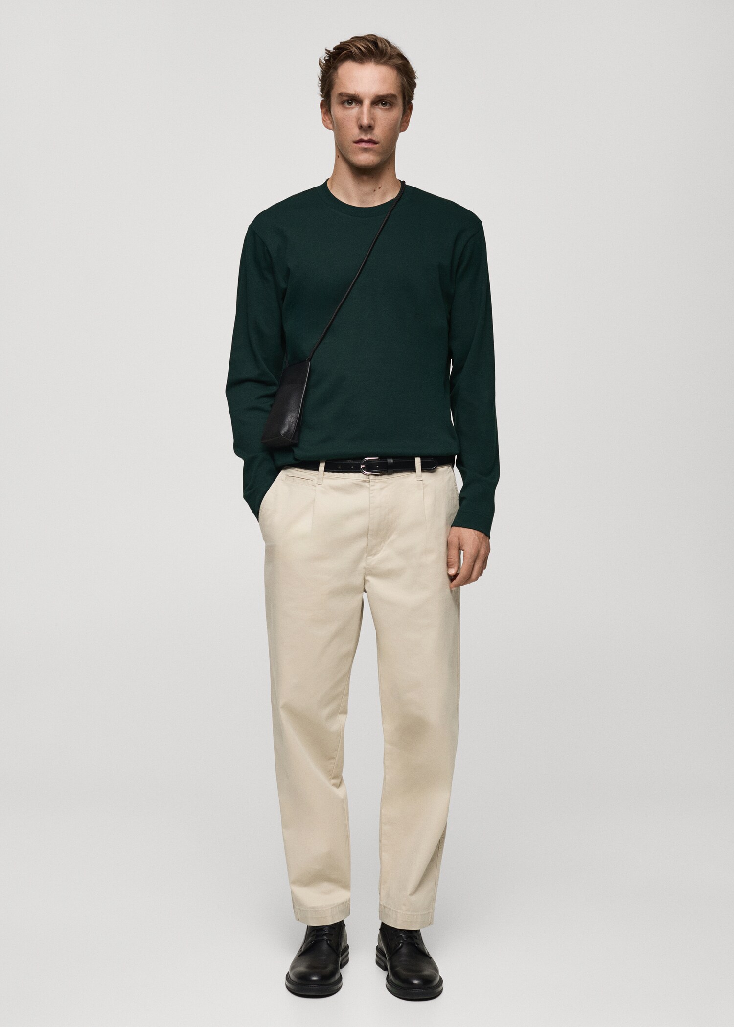 Camiseta manga larga regular fit - Plano general