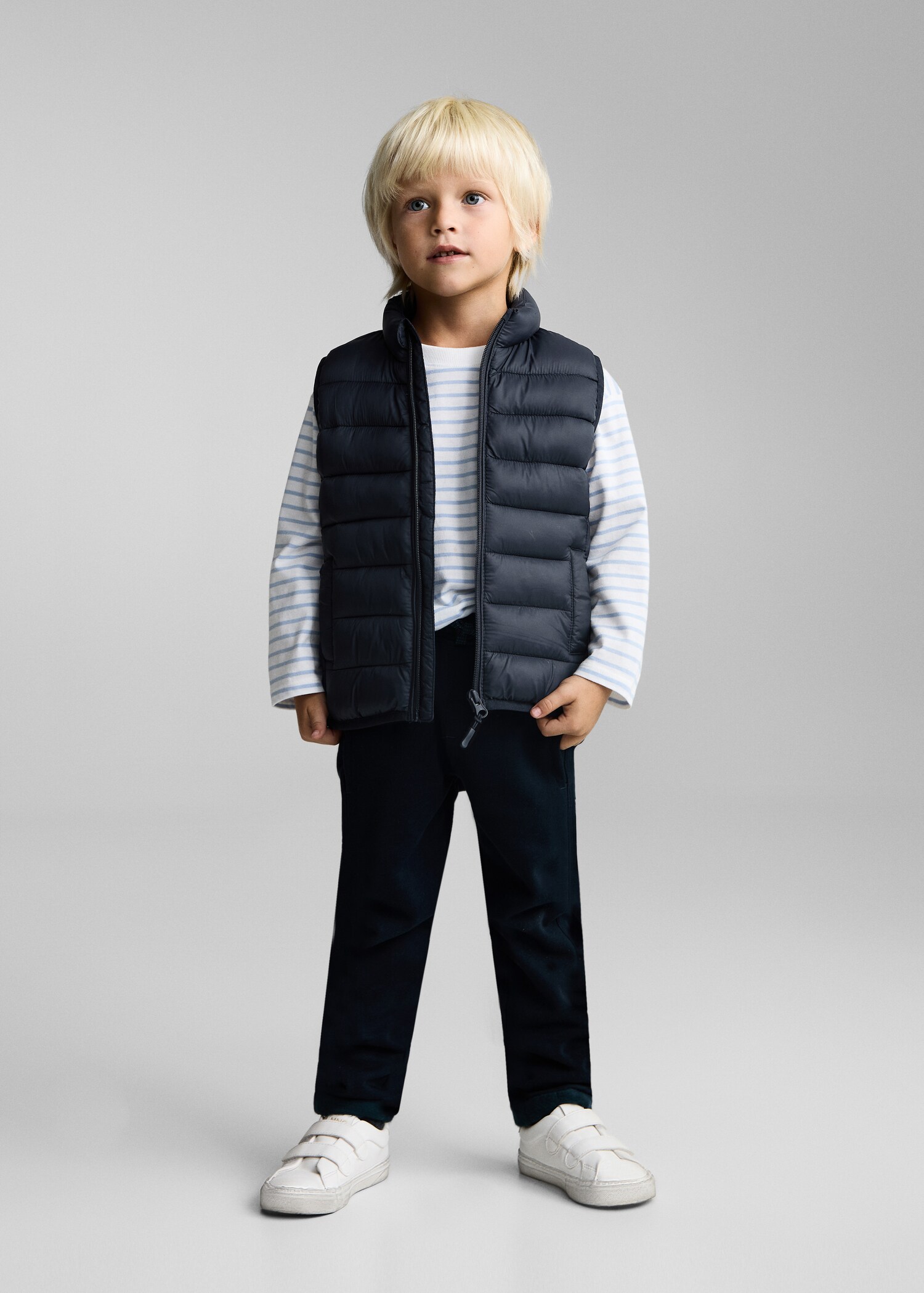 Quilted gilet - General plane