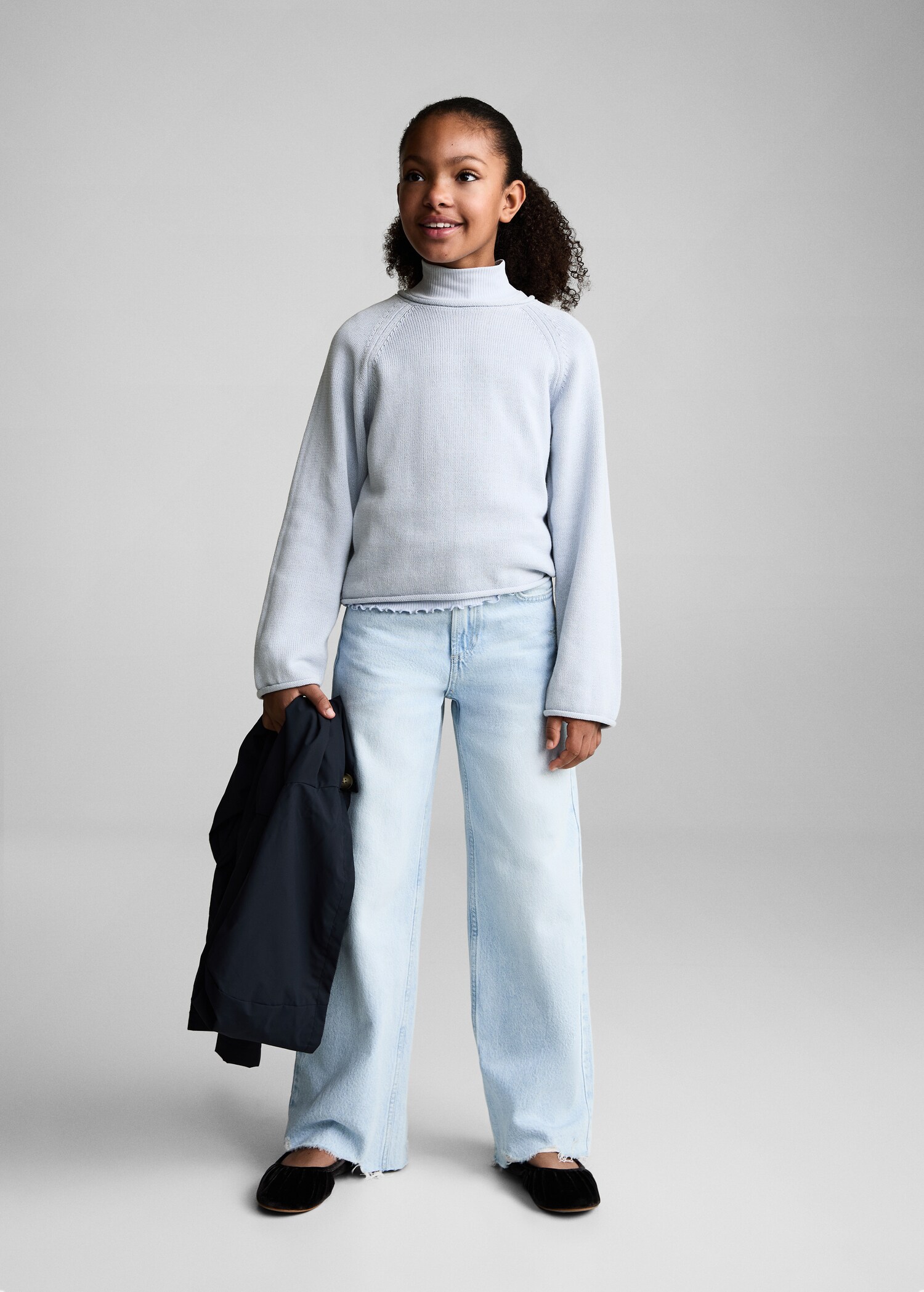 Pull-over maille coton - Plan général