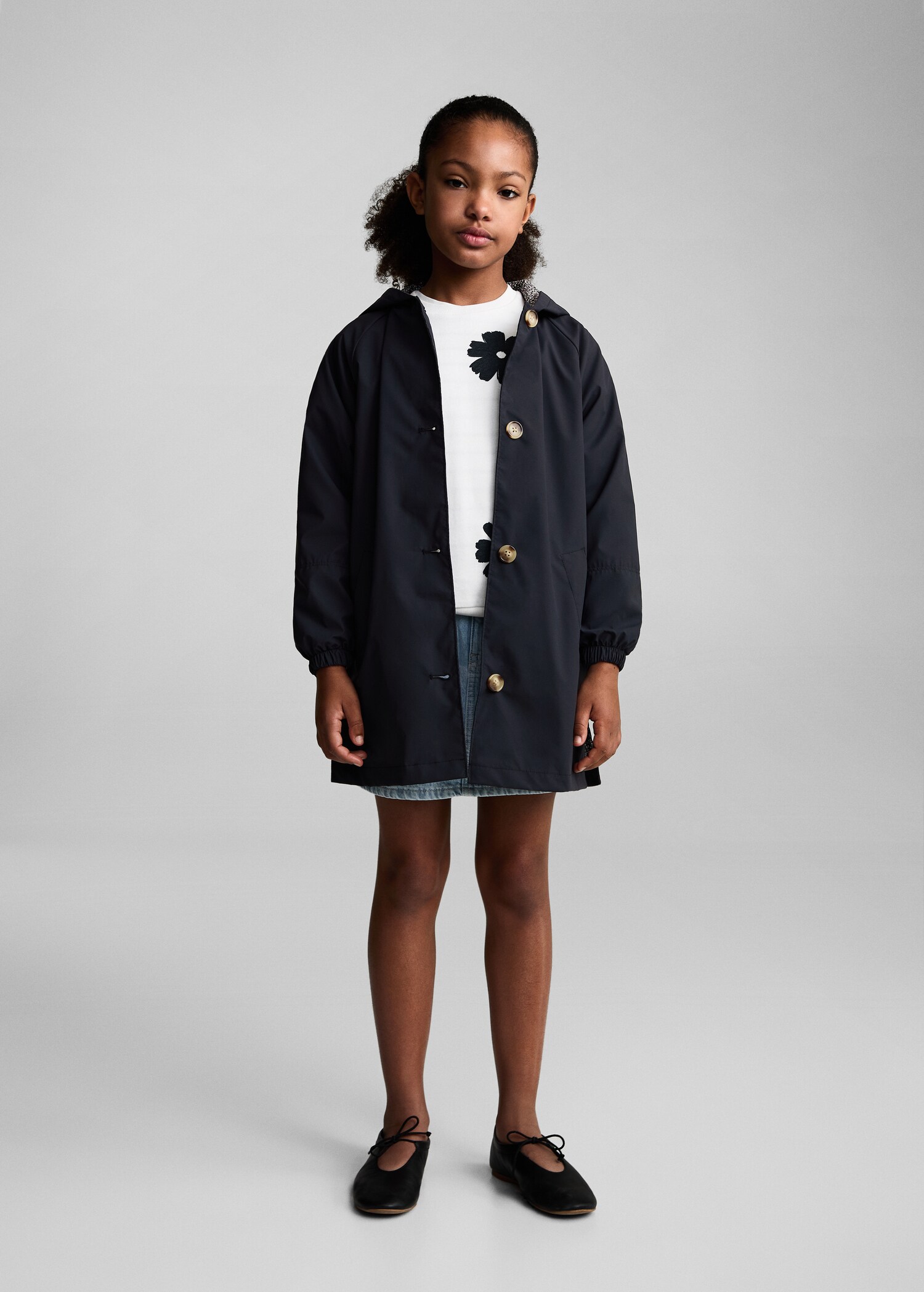 Water-repellent jacket - General plane