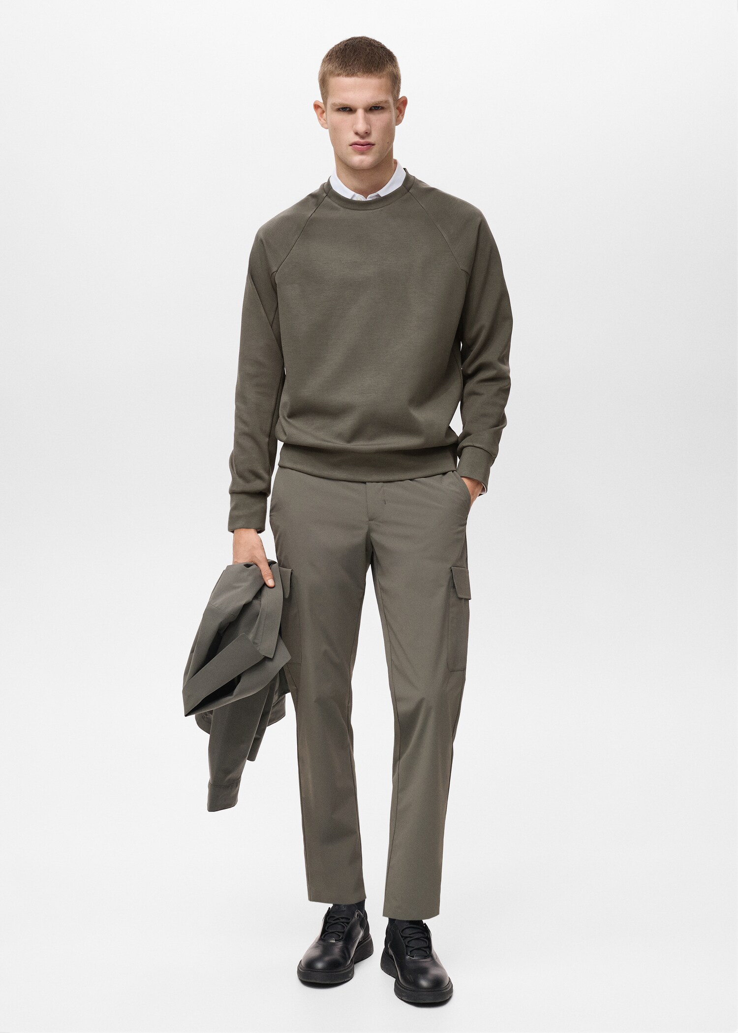 Sweat à col rond COOLMAX® - Plan général