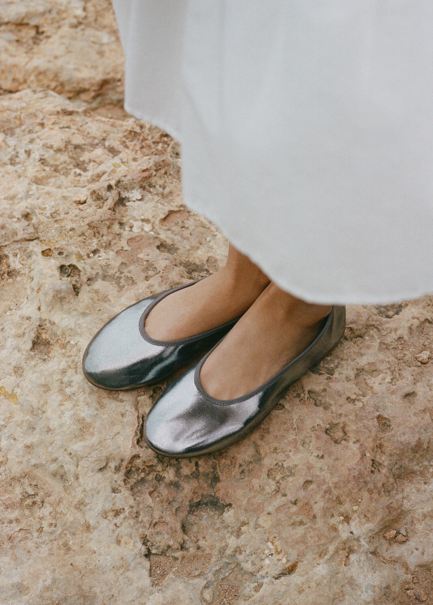 Ballerines métallisées - Plan général