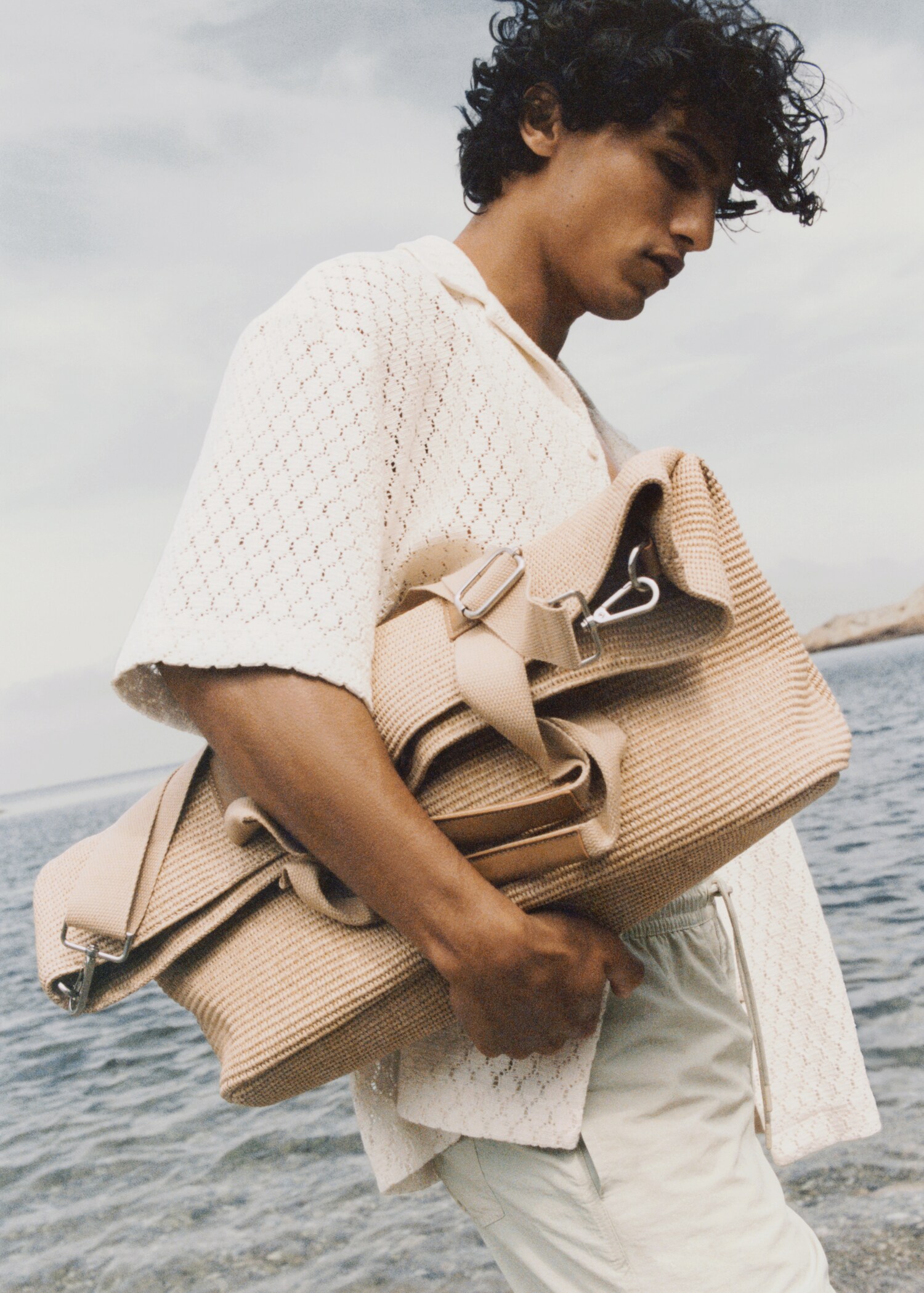 Geantă tote de rafie - Plan general