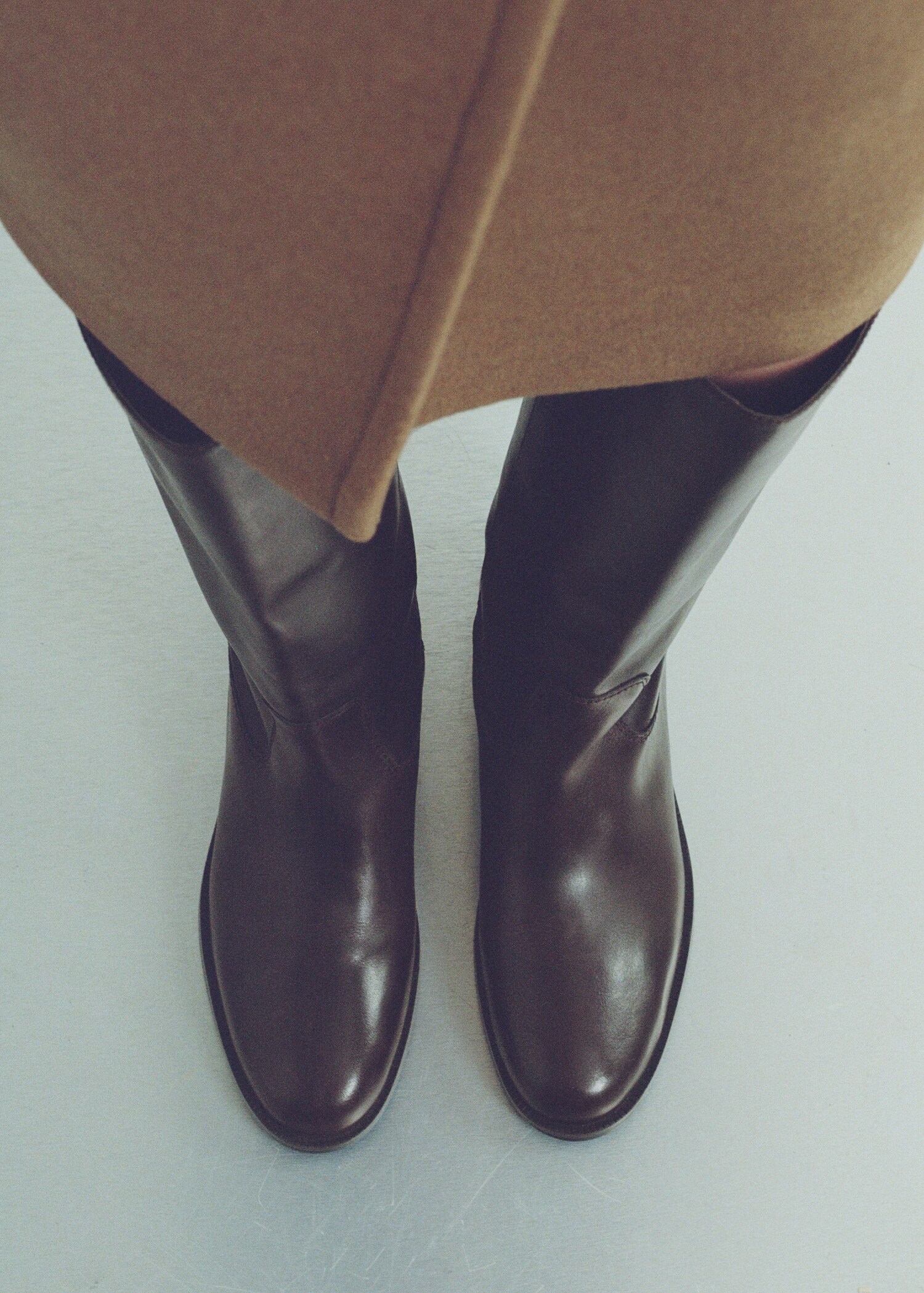 Bottes hautes cuir - Plan général
