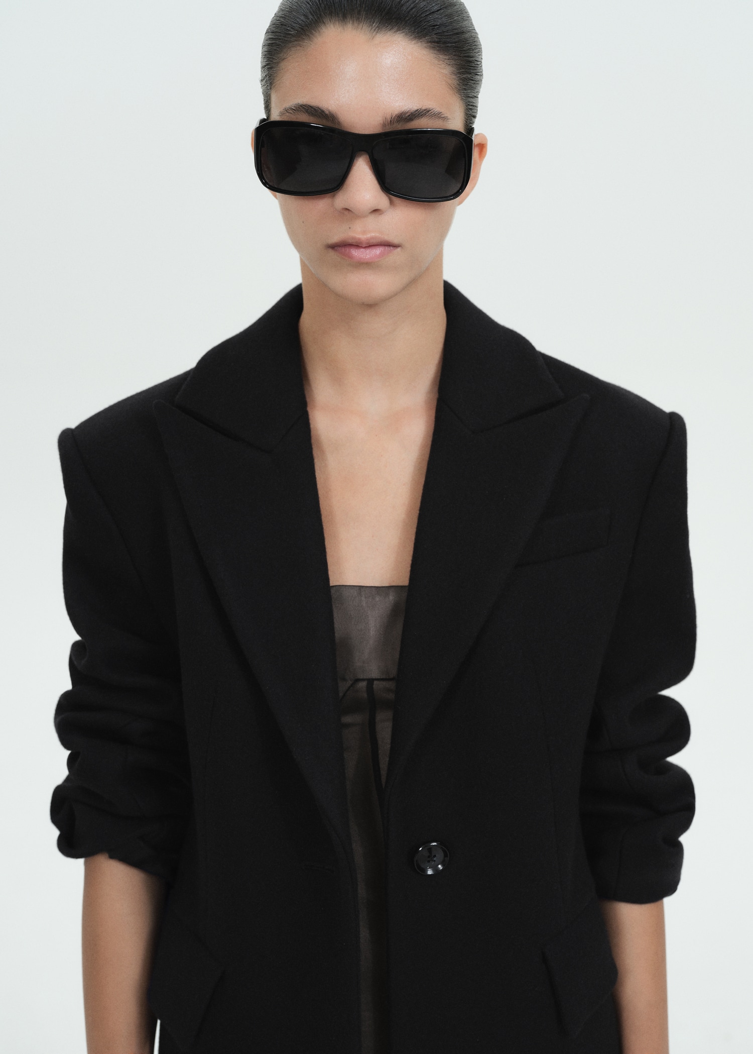 Maxi-frame sunglasses - General plane