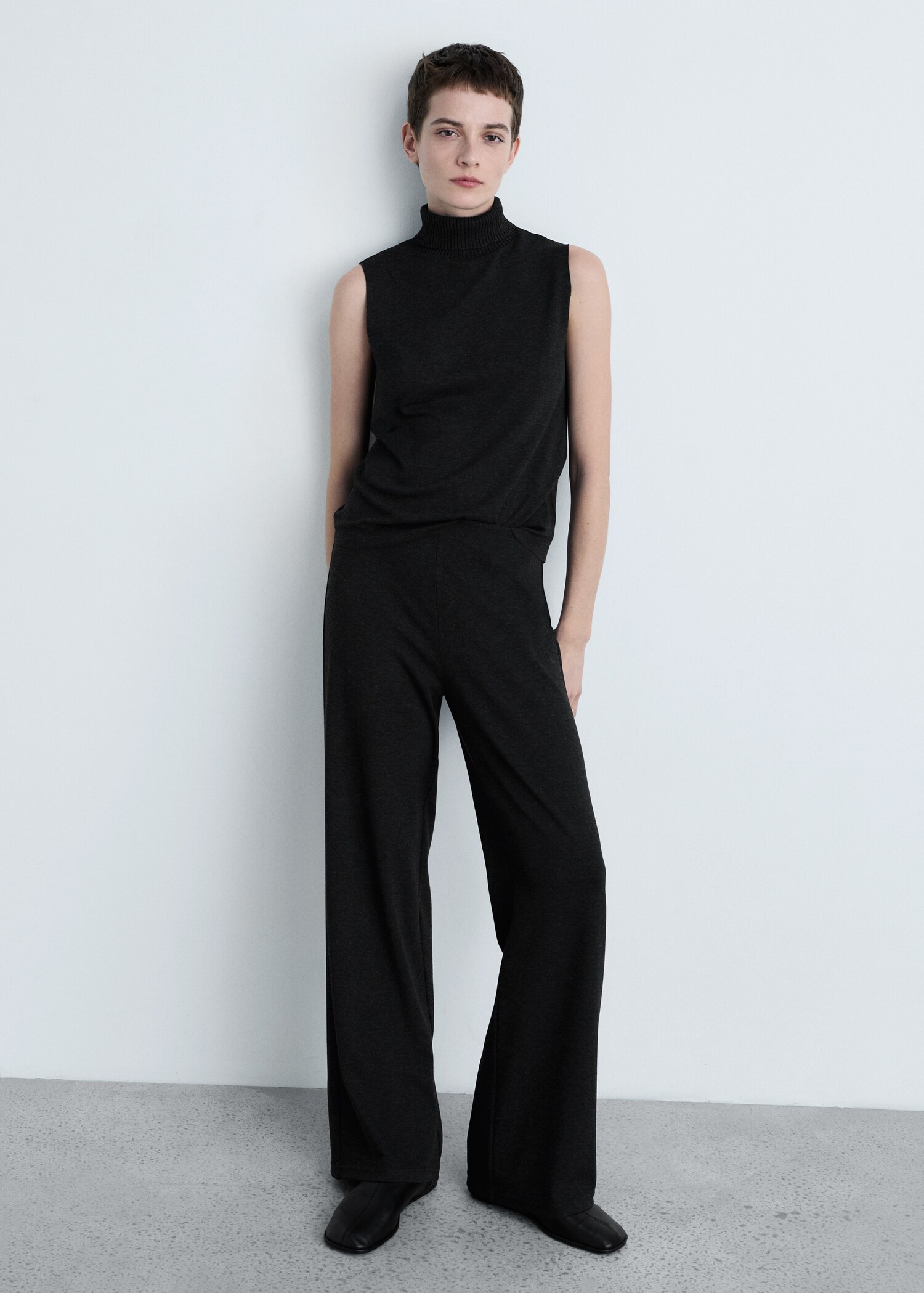 Top punto cuello alto - Plano general