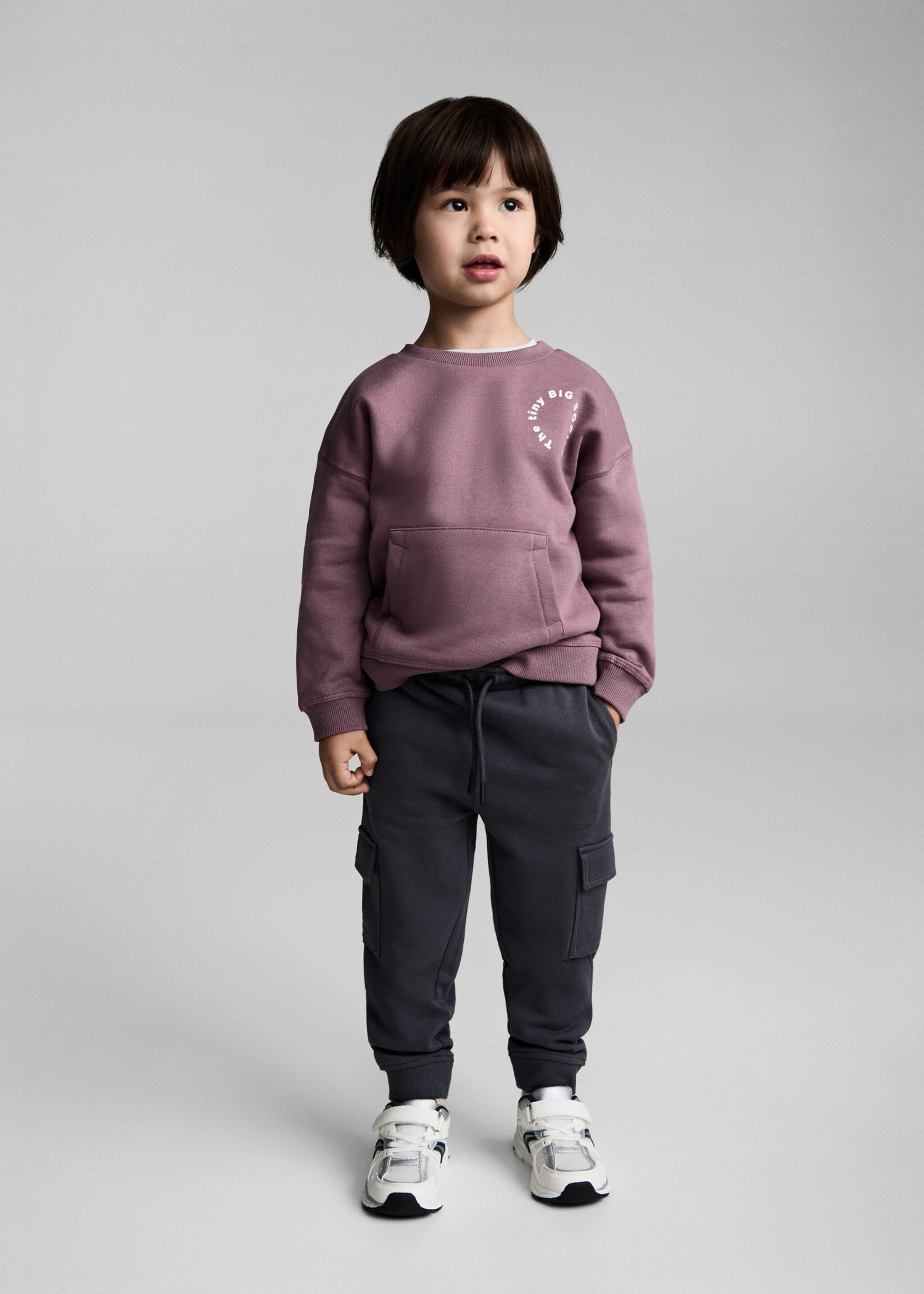 Joggerpants im Cargo-Stil - Allgemeine Ansicht, Anthrazit. Ref: 87071048-00.