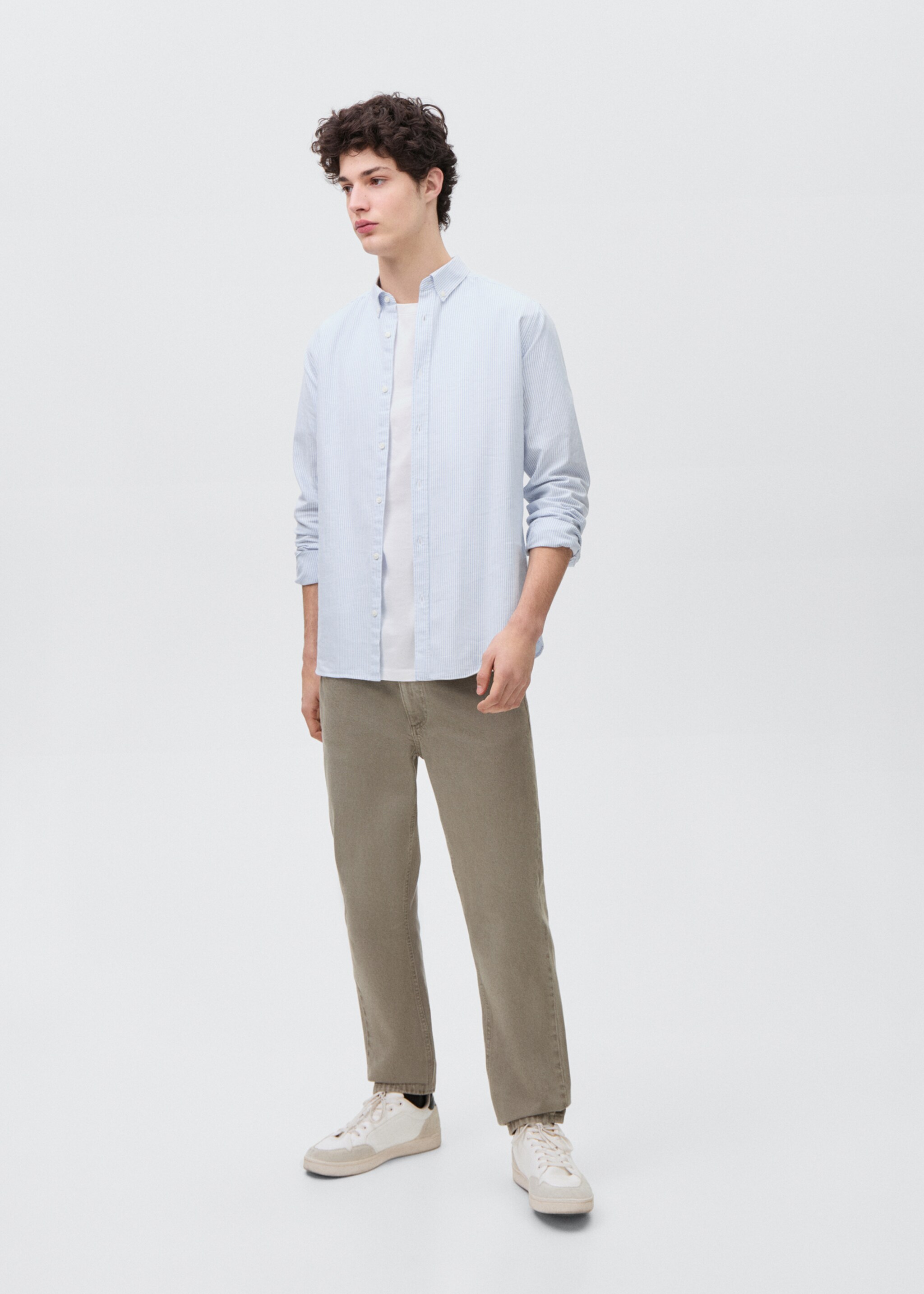Oxford shirt - General plane, Blue. Ref: 87073283-00.
