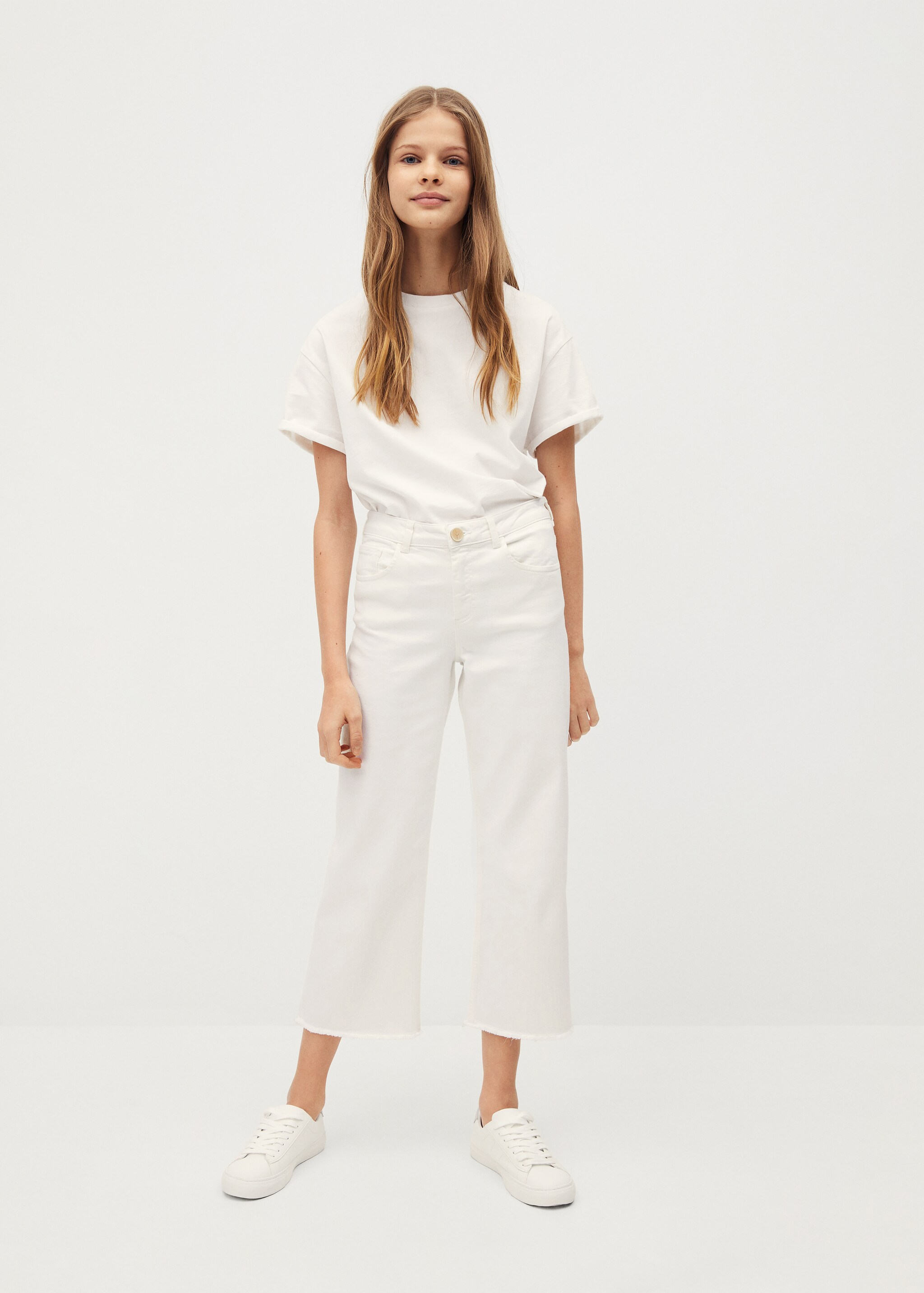 Texans Culotte crop desfilats - Pla general