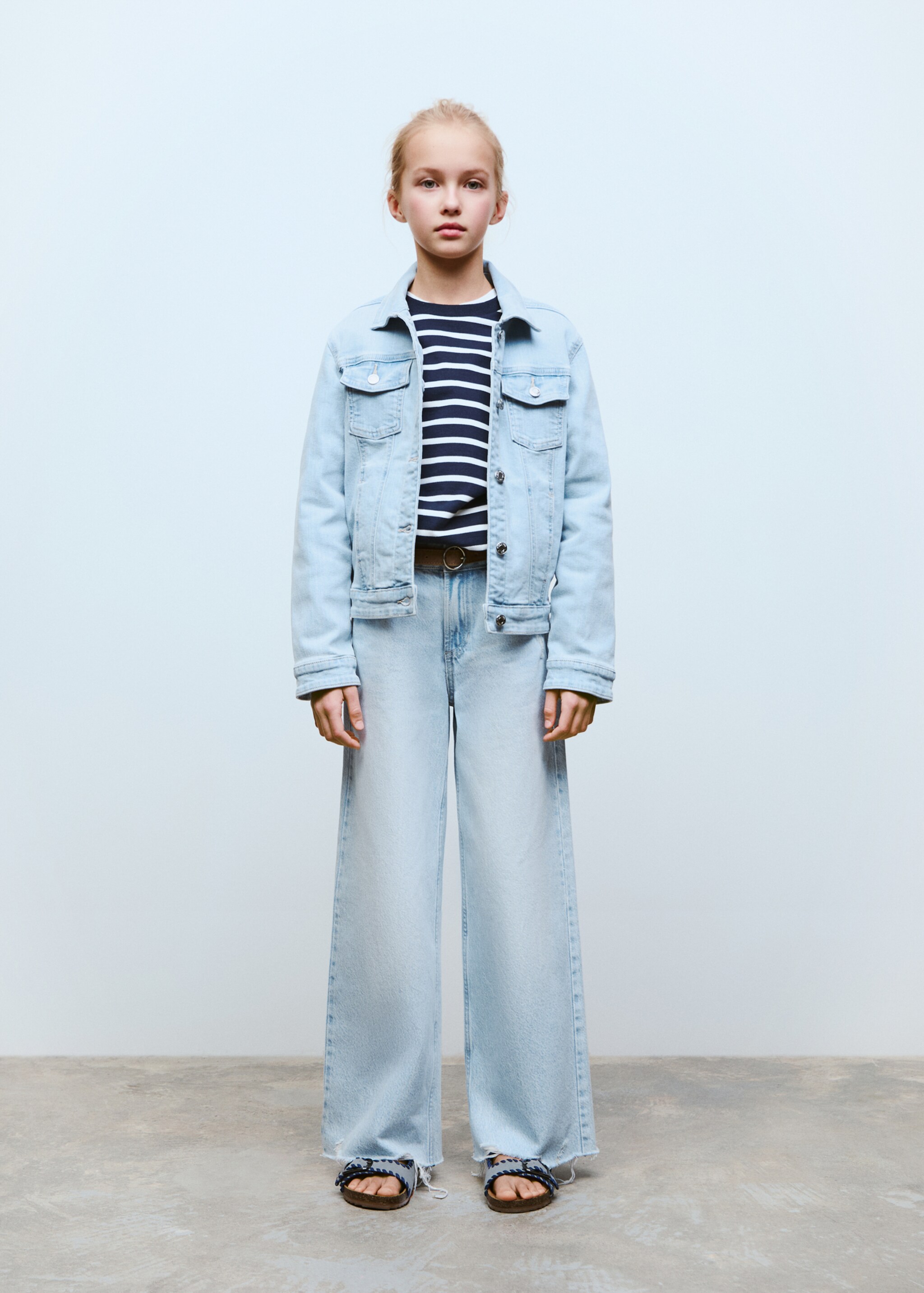 Denim jacket - General plane, Light Blue. Ref: 87074386-00.