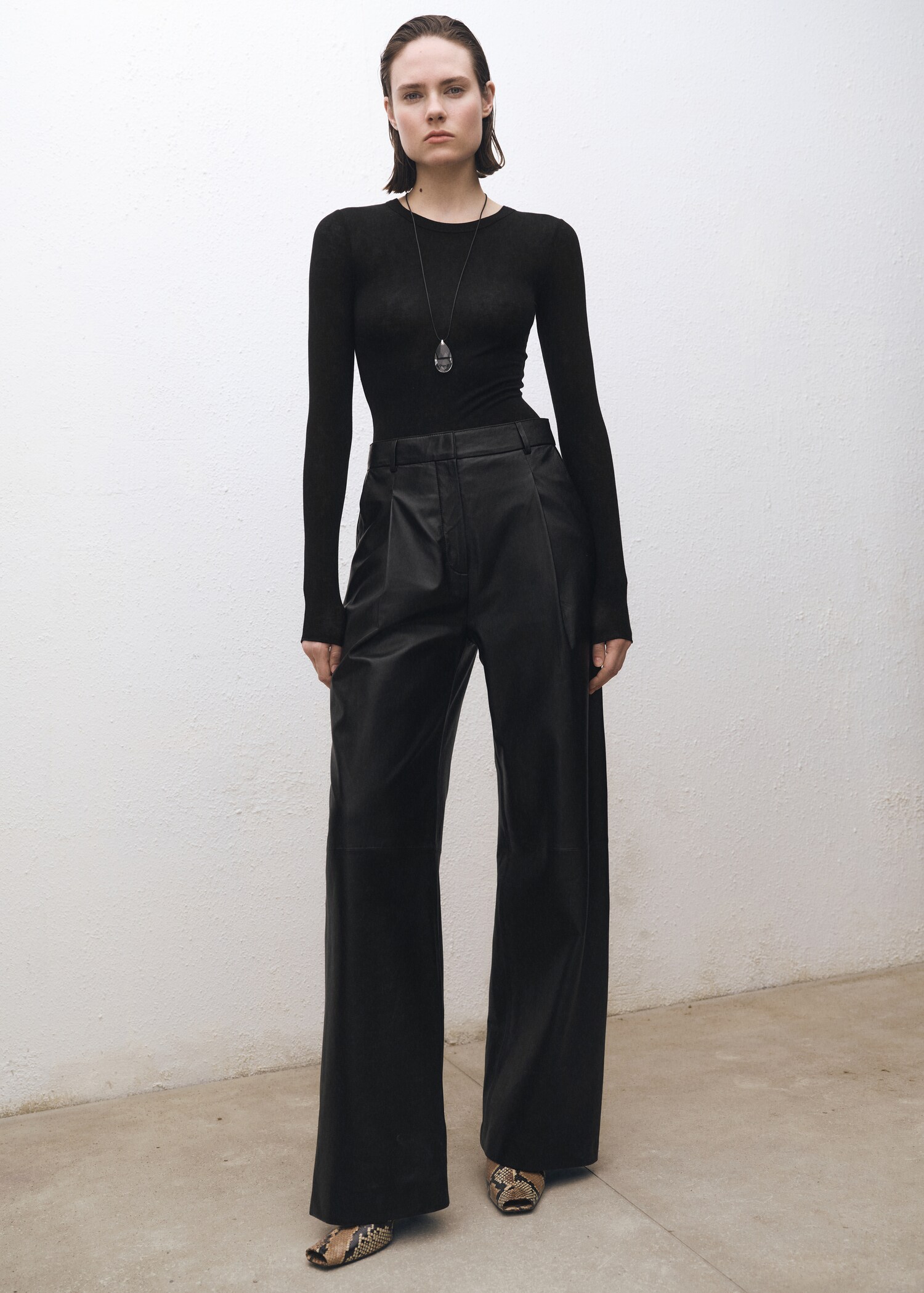 Samarreta barreja llana màniga llarga - Pla general